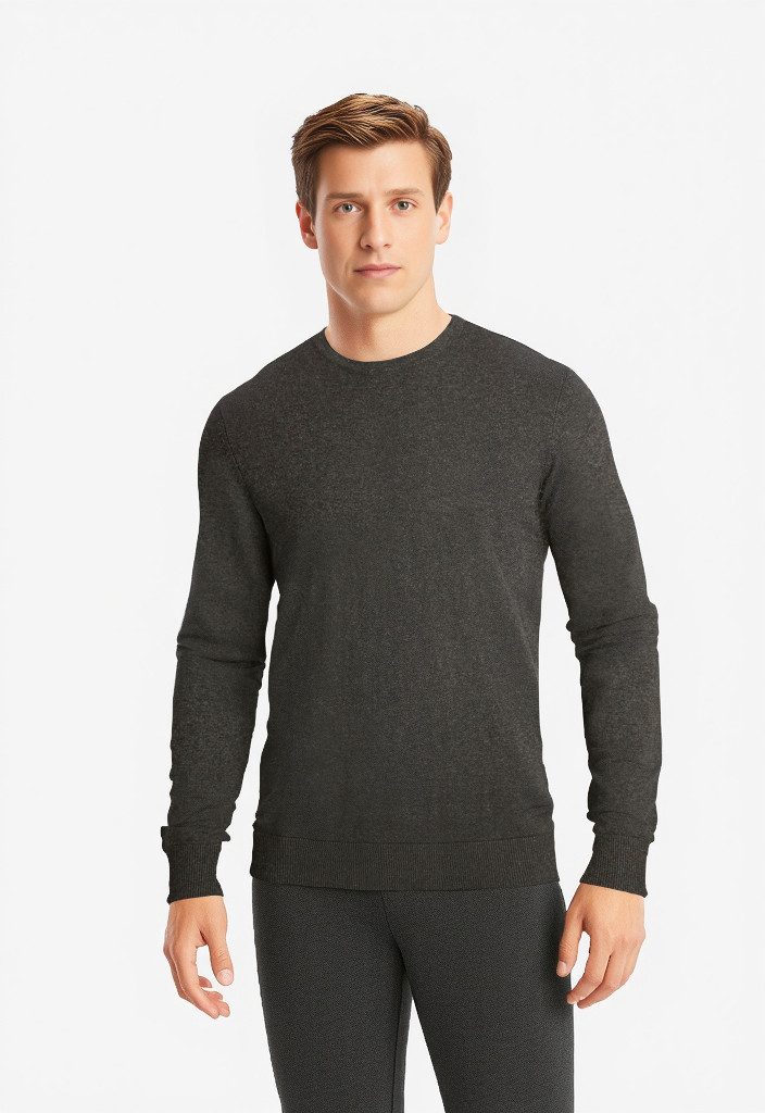 Jack & Jones Rundhalspullover EMIL KNIT