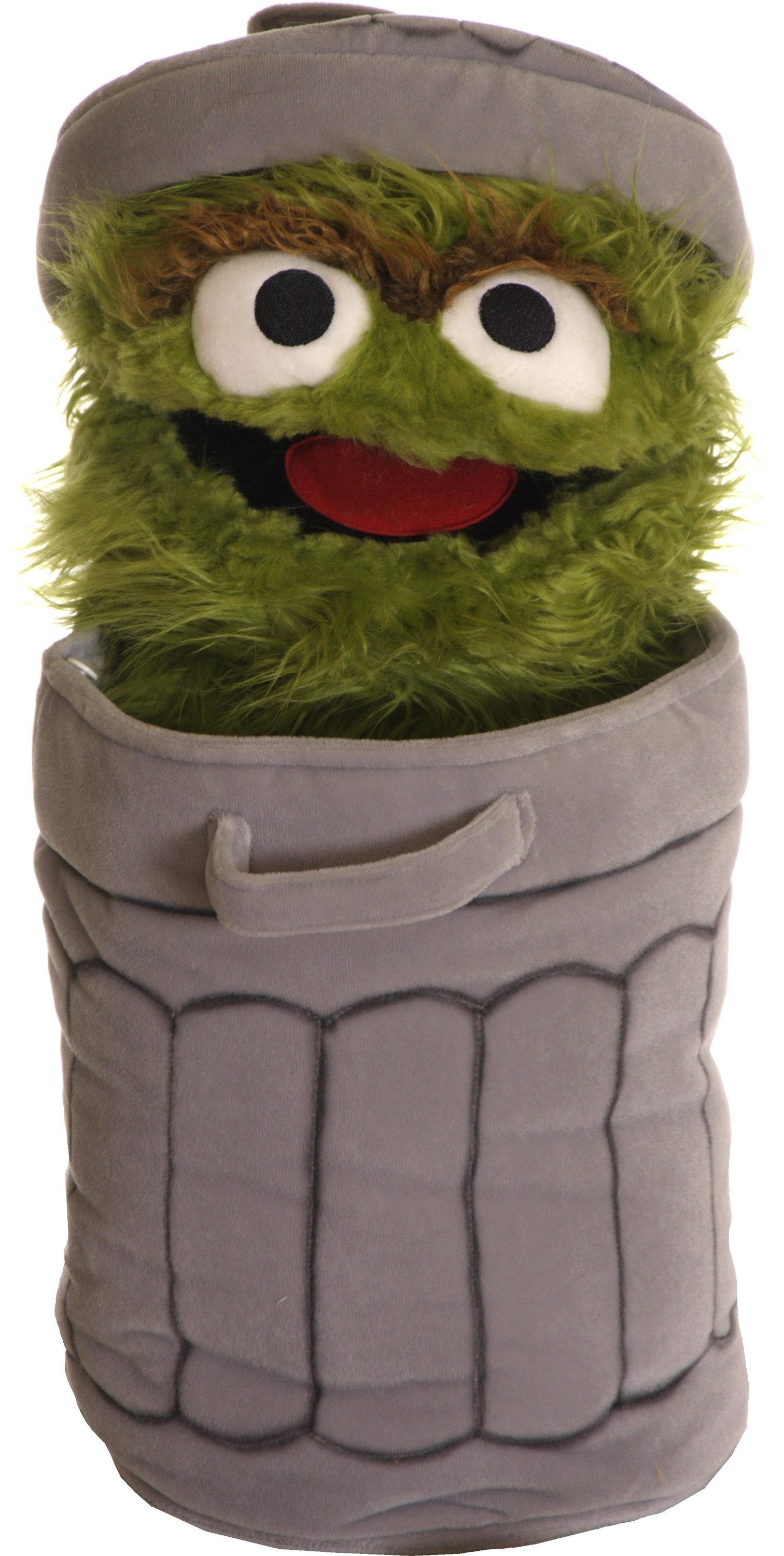 Living Puppets Handpuppe Living Puppets Handpuppe Oskar Sesamstrasse 65 cm SE104 (Packung), Sehr gut geeignet um Geschichten zu erzählen