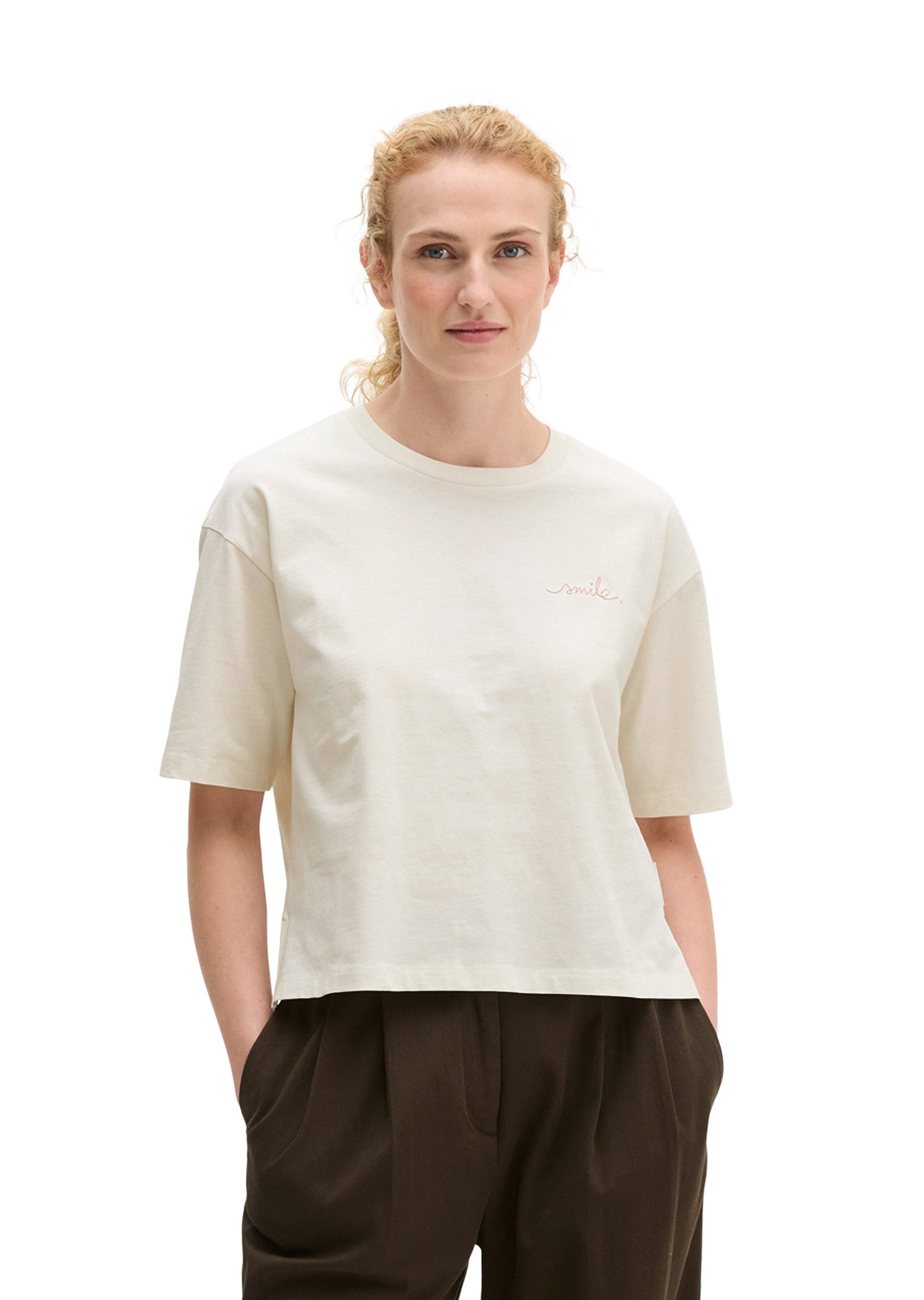 Marc O'Polo T-Shirt aus weichem Single Jersey
