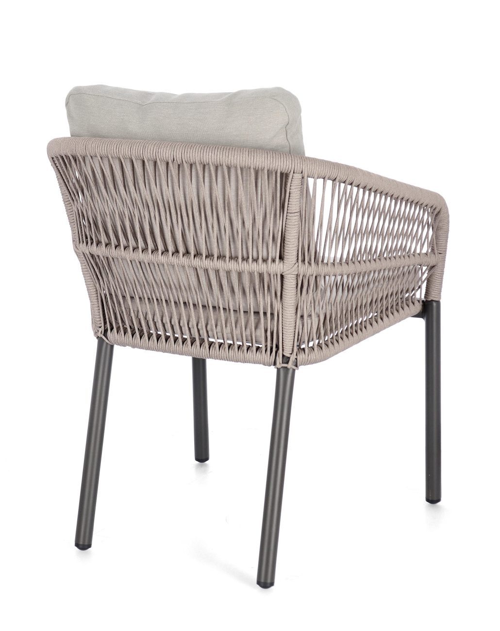 Bizzotto Gartenstuhl Galdana aus Aluminium, Taupe günstig online kaufen