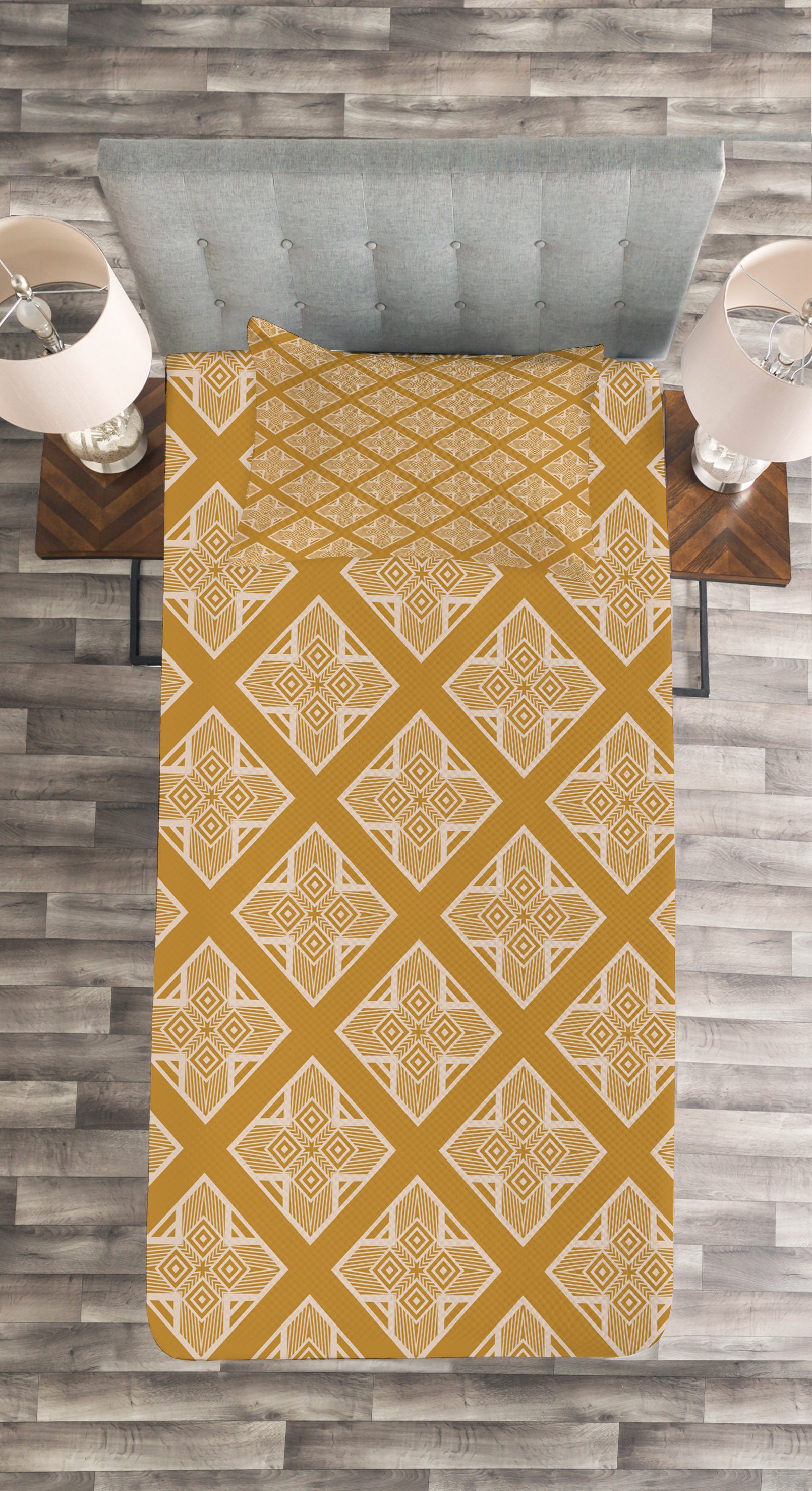 Pattern Set Art Inspired Kissenbezügen Jahrgang Tagesdecke Deco Waschbar, Abakuhaus, mit