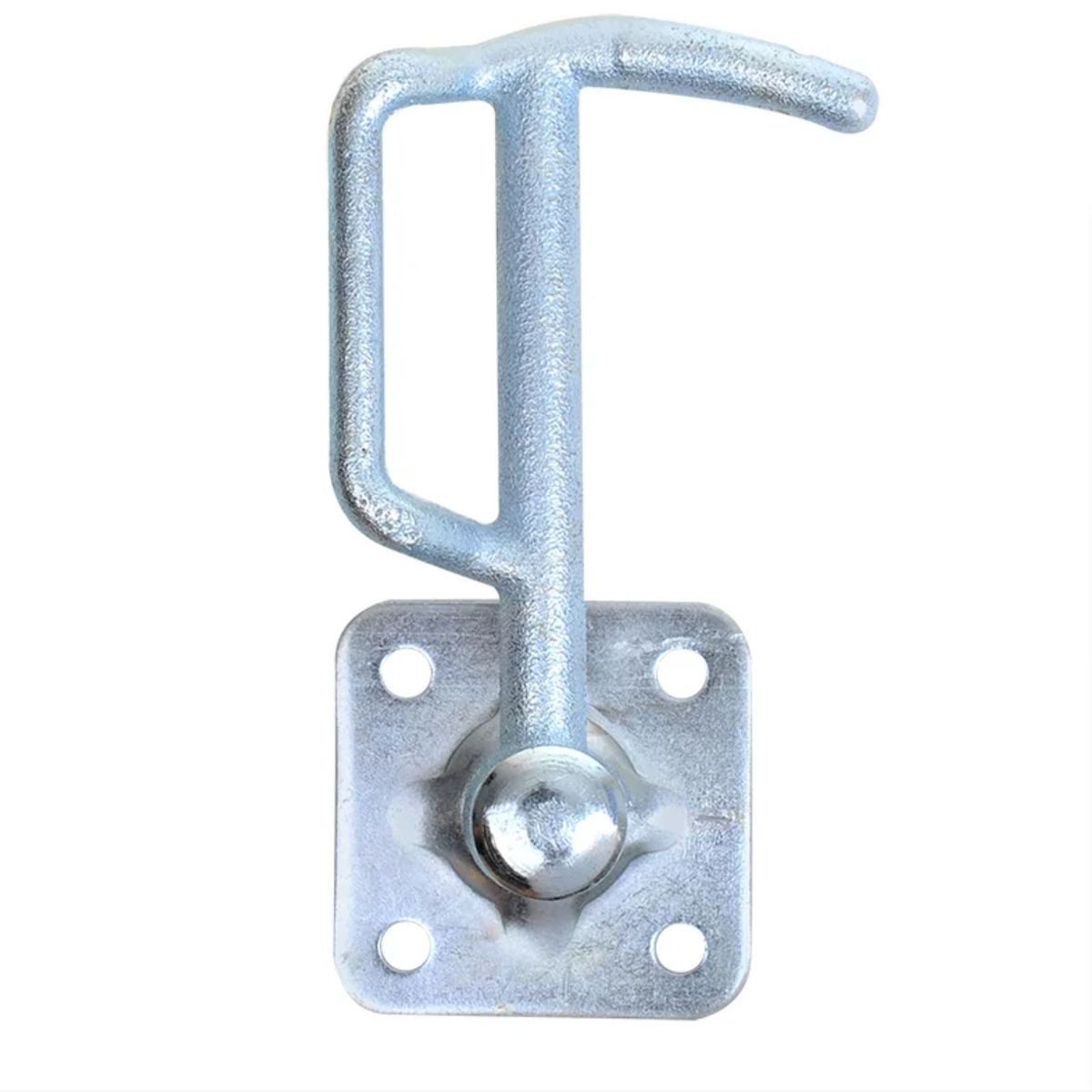 ProPlus Klapphaken Sicherheitshaken links 60 x 60 mm Ladebordwandhaken aus Metall, (1-St), universell einsetzbar