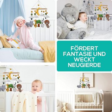 LENBEST Windspiel Baby Mobile für Bett Baby Windspiel zum Aufhängen (1 St), Babymobile Bettglocke Babyzimmer Deko Junge und Mädchen
