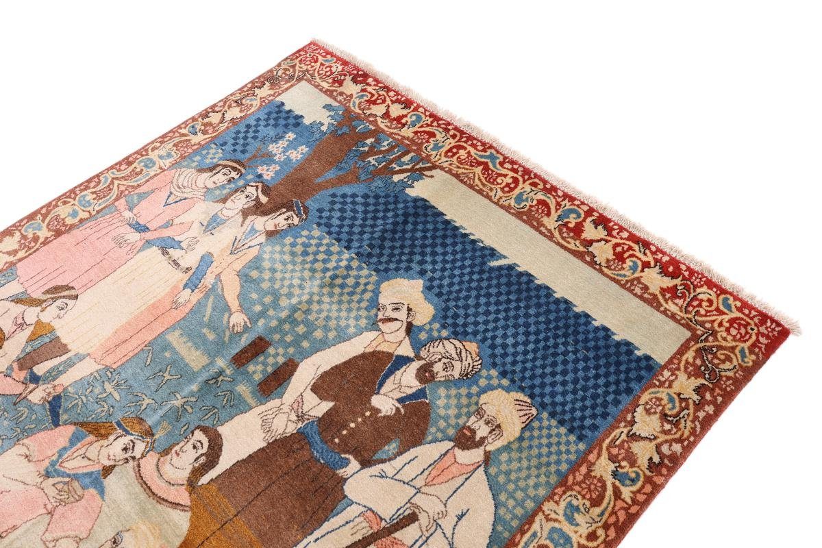 Orientteppich Isfahan Perserteppich, Trading, Antik Handgeknüpfter Orientteppich 133x213 / Höhe: rechteckig, 8 Nain mm