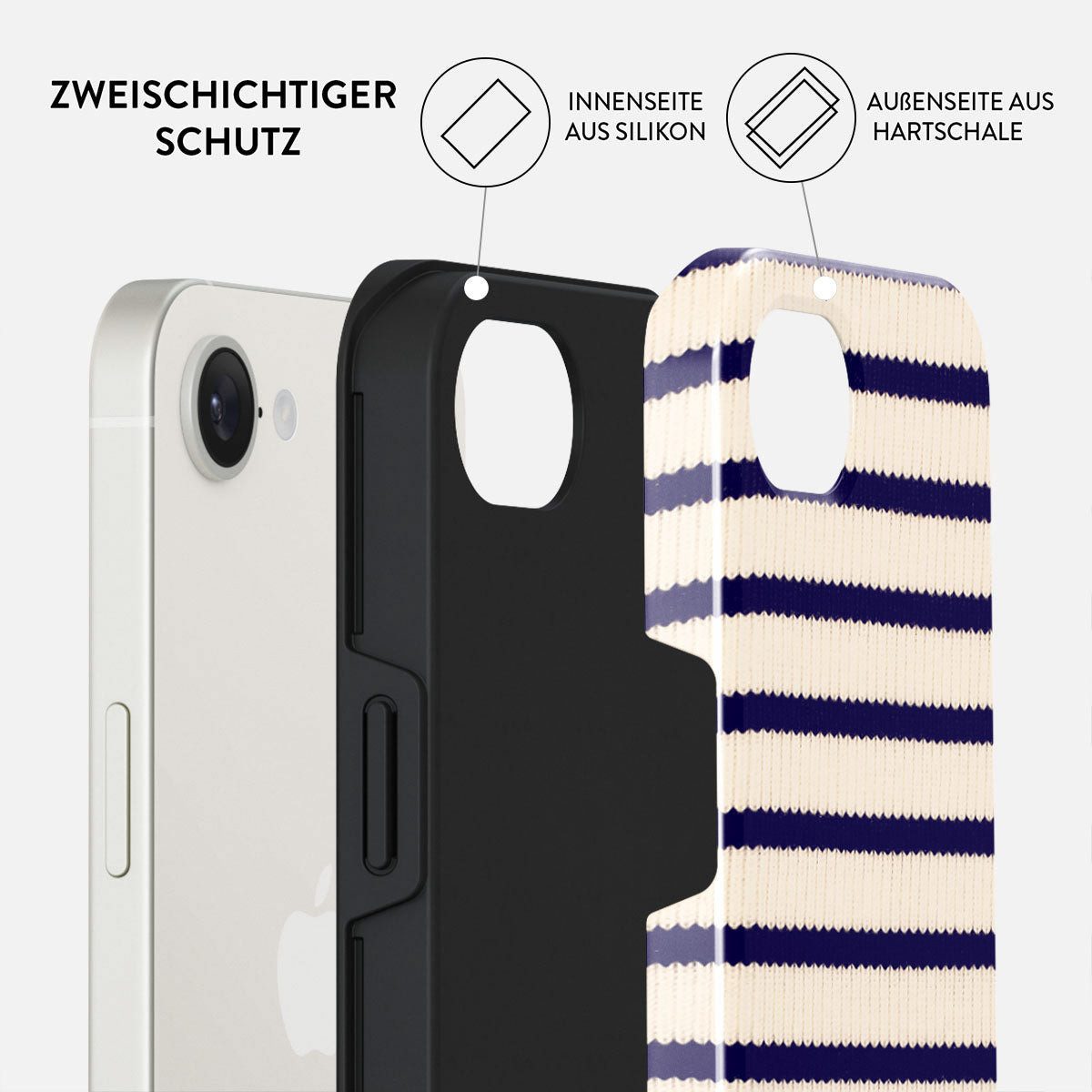 BURGA Backcover Burga Tough Back Cover Apple iPhone 17e / 16e - Old Money