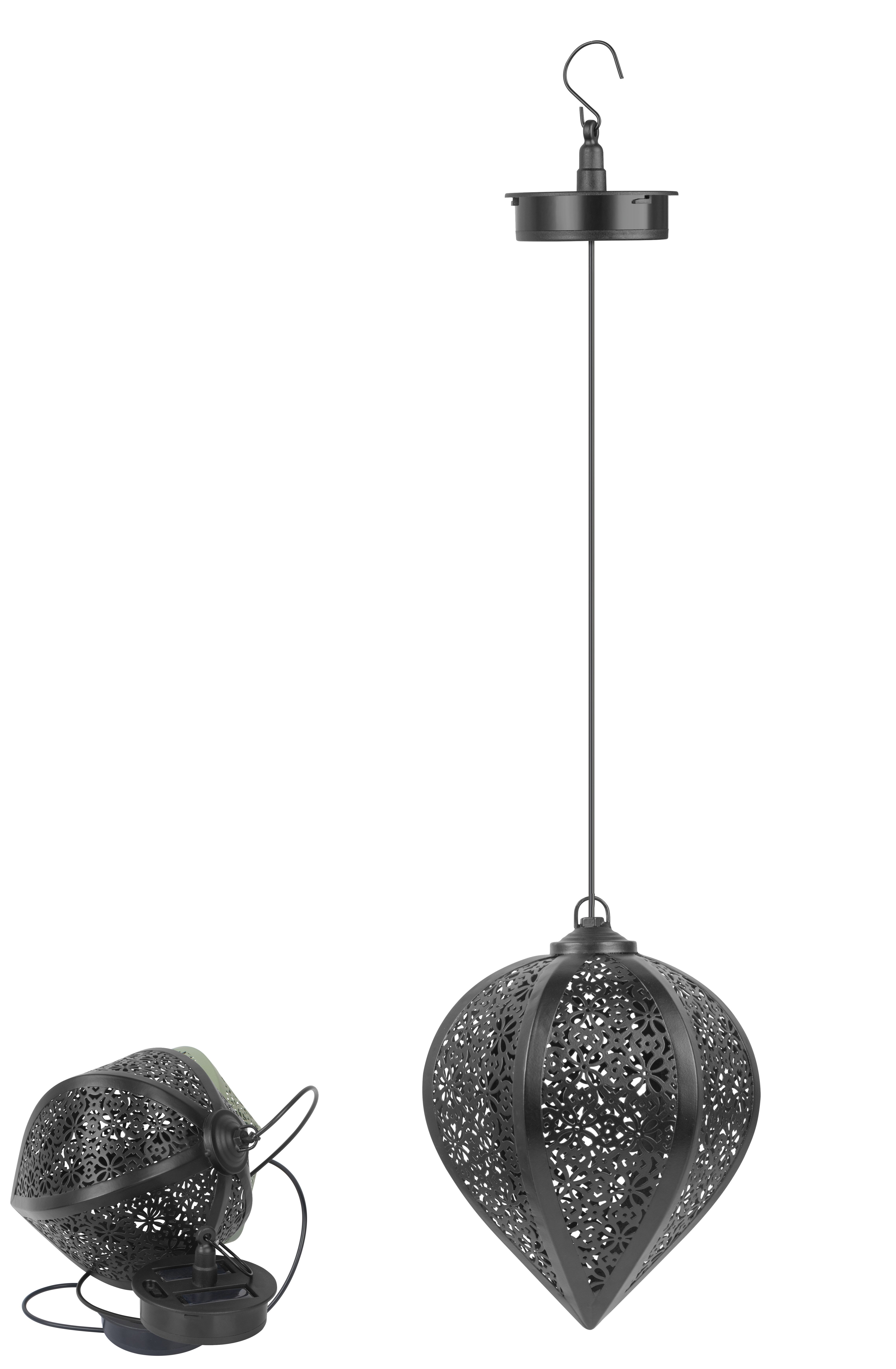 Northpoint LED Gartenleuchte LED Solar Metall Hängeleuchte LED Windlicht De günstig online kaufen