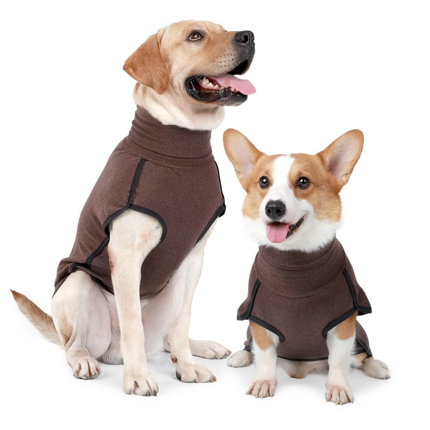 LuxusKollektion Hundepullover Hundepullover Fleece Weste Braun Warm