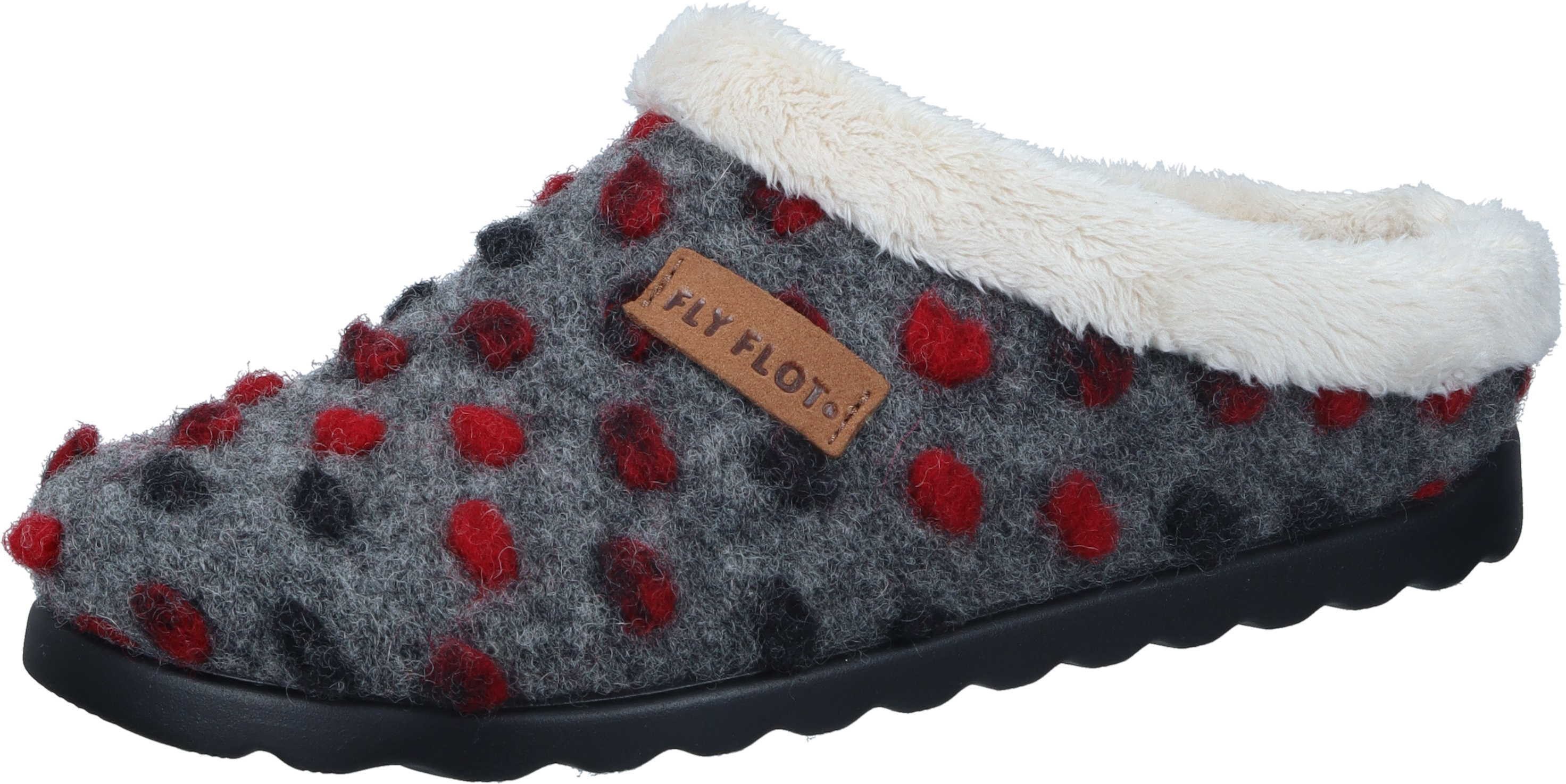 Fly Flot Домашняя обувь Hausschuh aus Flauschstoff