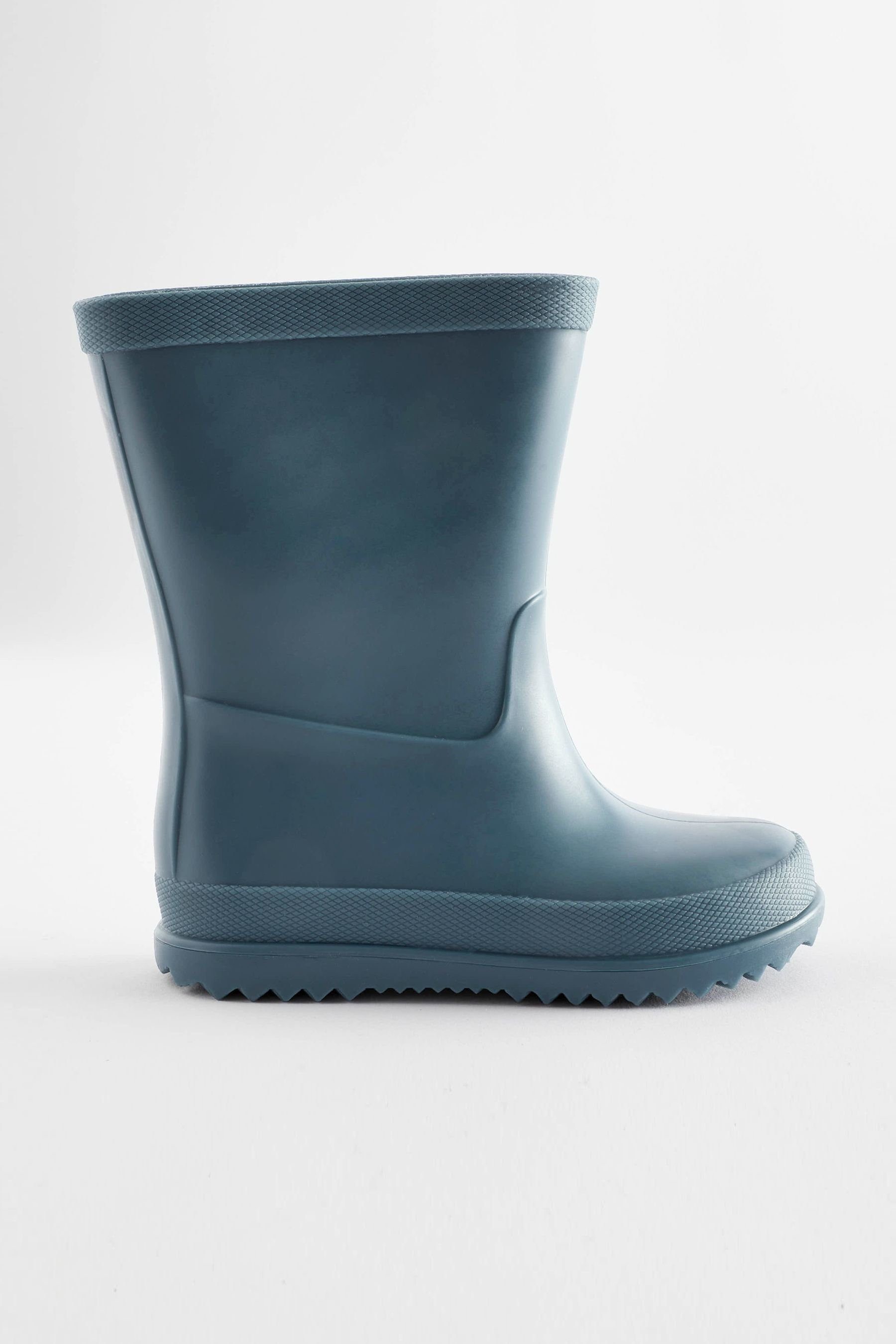 Next Einfarbige Gummistiefel Gummistiefel (1-tlg) Teal Blue