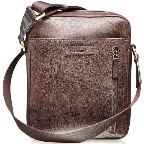Packenger Messenger Bag Urban Style, Capetown, Camouflage, Umhängetasche Schultertasche Ledertasche