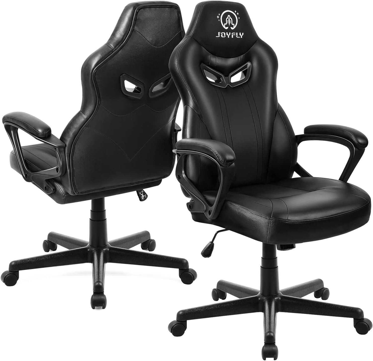 JOYFLY Gaming Chair (Gamer-Stuhl: Ergonomischer Gaming-Stuhl mit Lendenwirbelstütze), Gaming mit Lordosenstütze Bürostuhl PC-Stuhl mit Höhenverstellbar
