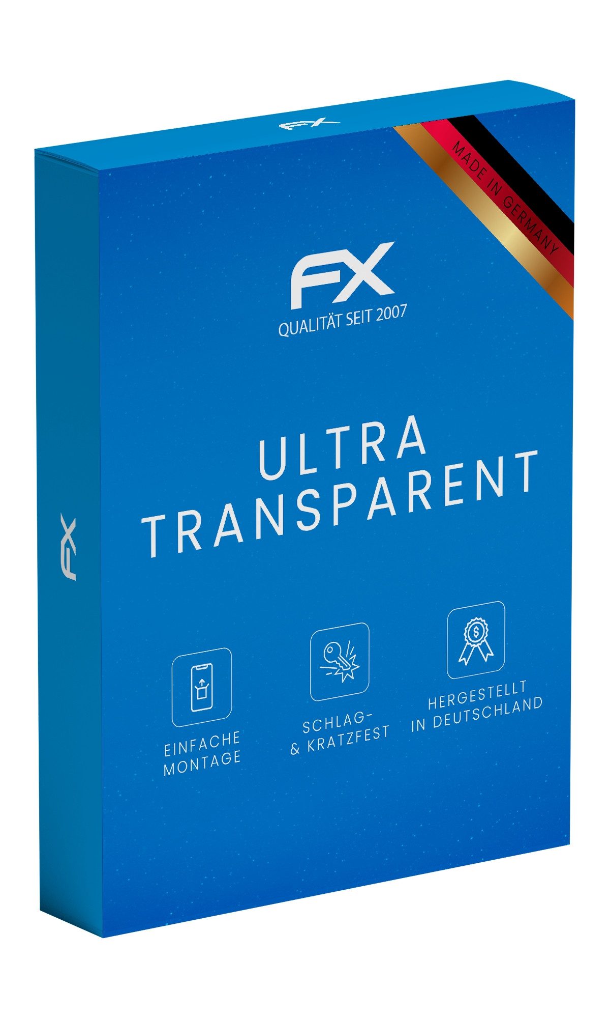 atFoliX Schutzfolie Displayschutz für Ingenico Moby/6500, (2 Folien), Ultraklar und hartbeschichtet