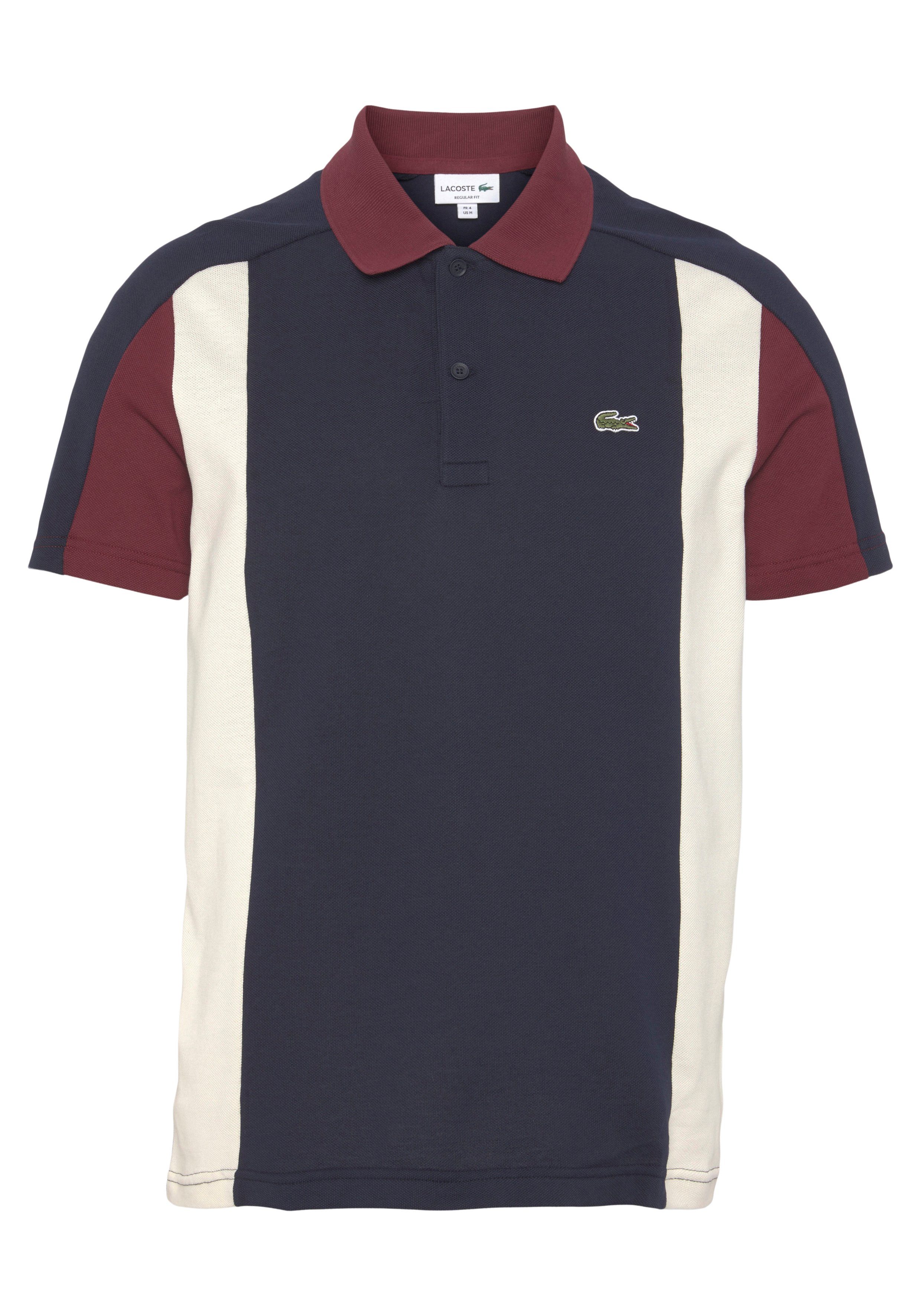 Lacoste Poloshirt POLO mit Logostickerei NAVY BLUE/ZIN-LAPLAND