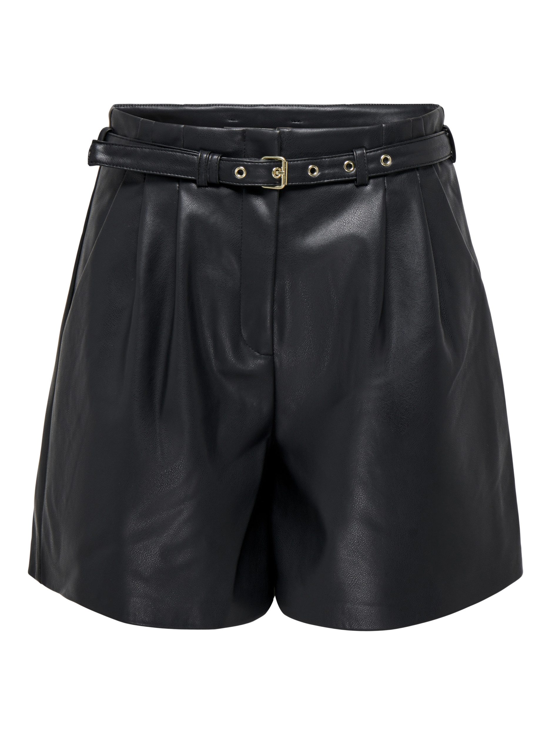 ONLY Stoffhose ONLHEIDI FAUX LEATHER SHORTS OTW NO