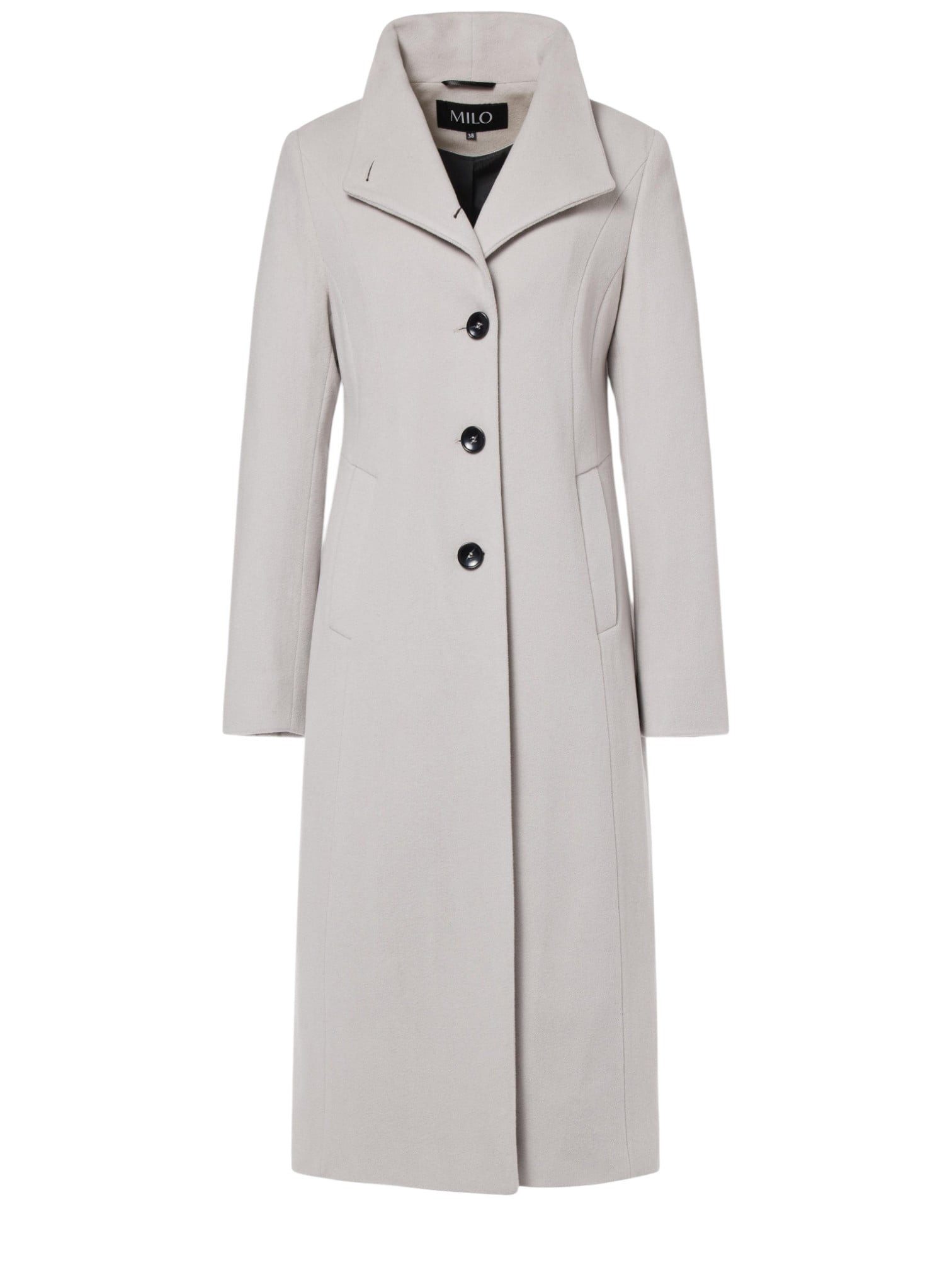 Milo Wintermantel Nada (Wollmischung) hellgrau Damen günstig online kaufen