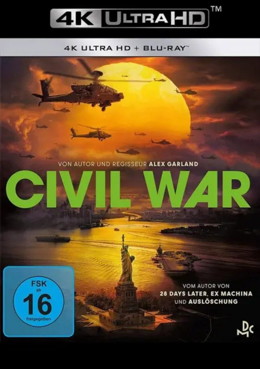 Blu-ray Civil War, 2 4K UHD-Blu-ray