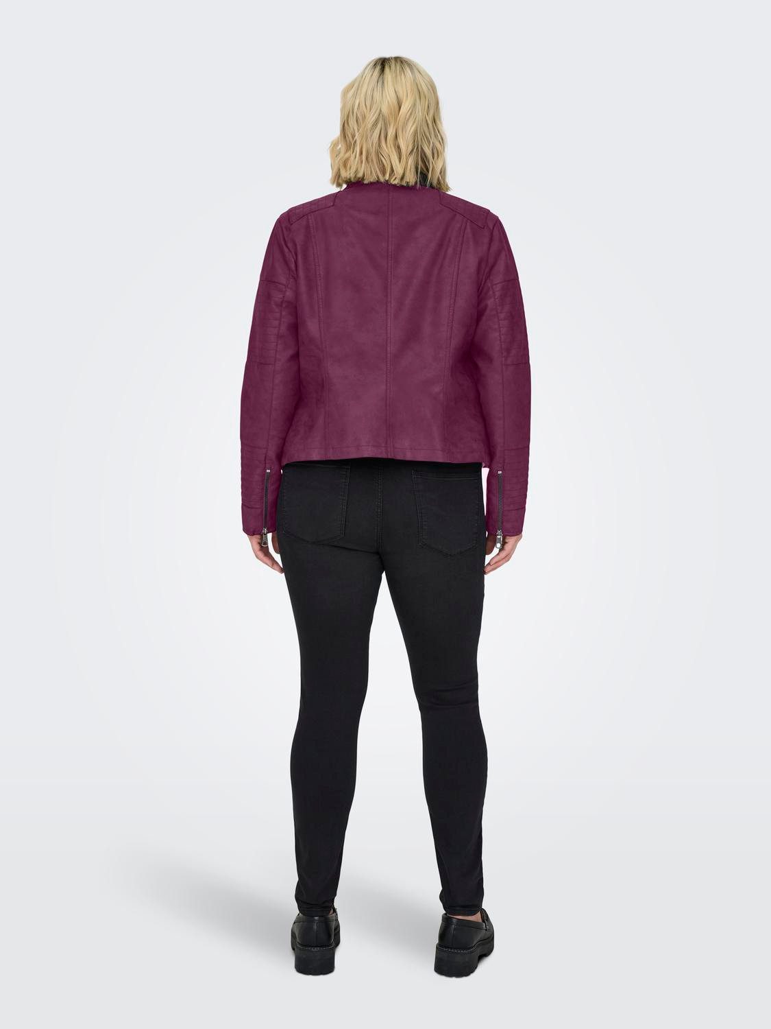 ONLY CARMAKOMA Lederimitatjacke CARAVANA FAUX LEATHER günstig online kaufen