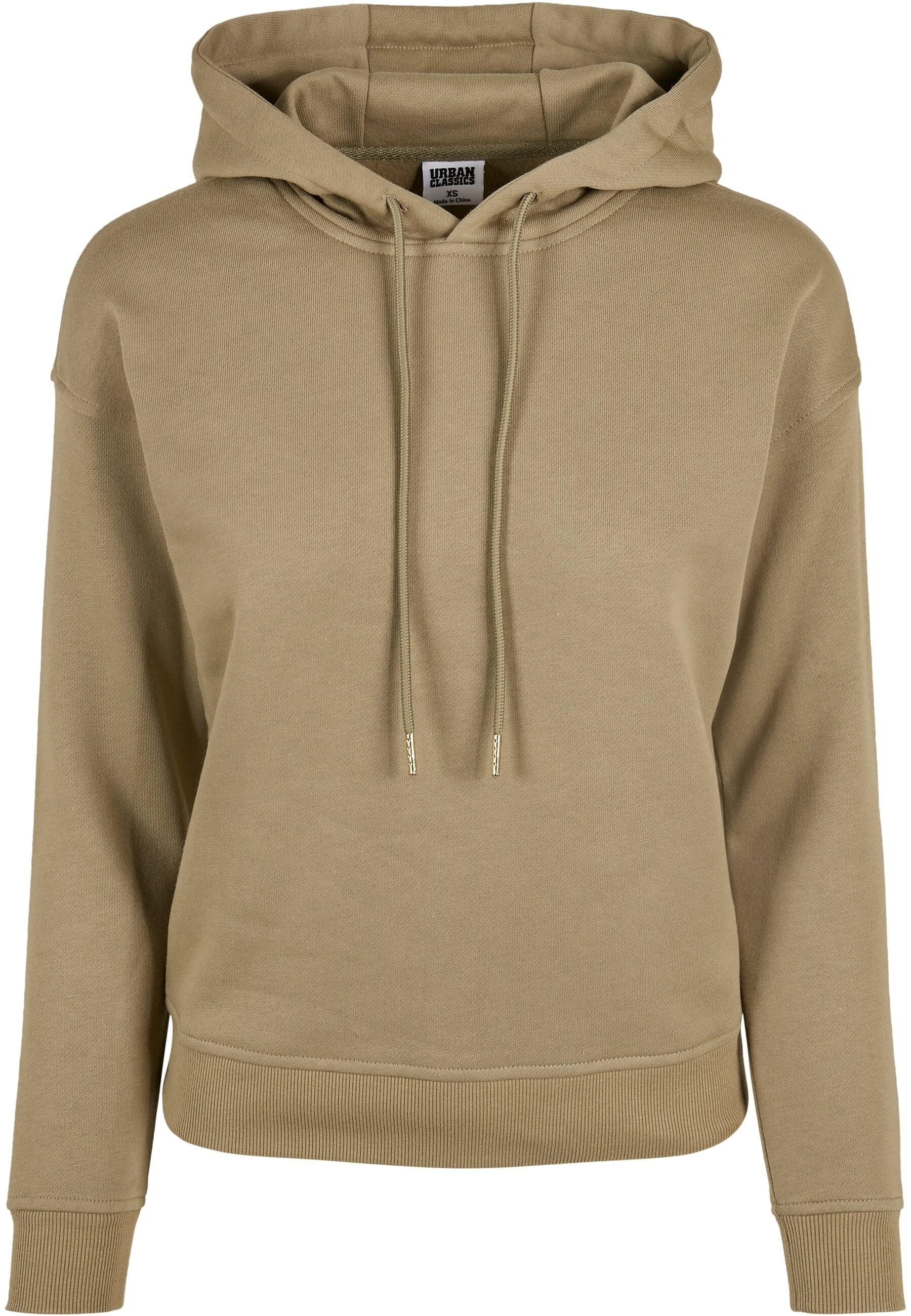 URBAN CLASSICS Rundhalspullover Urban Classics Damen Ladies Hoody (1-tlg)