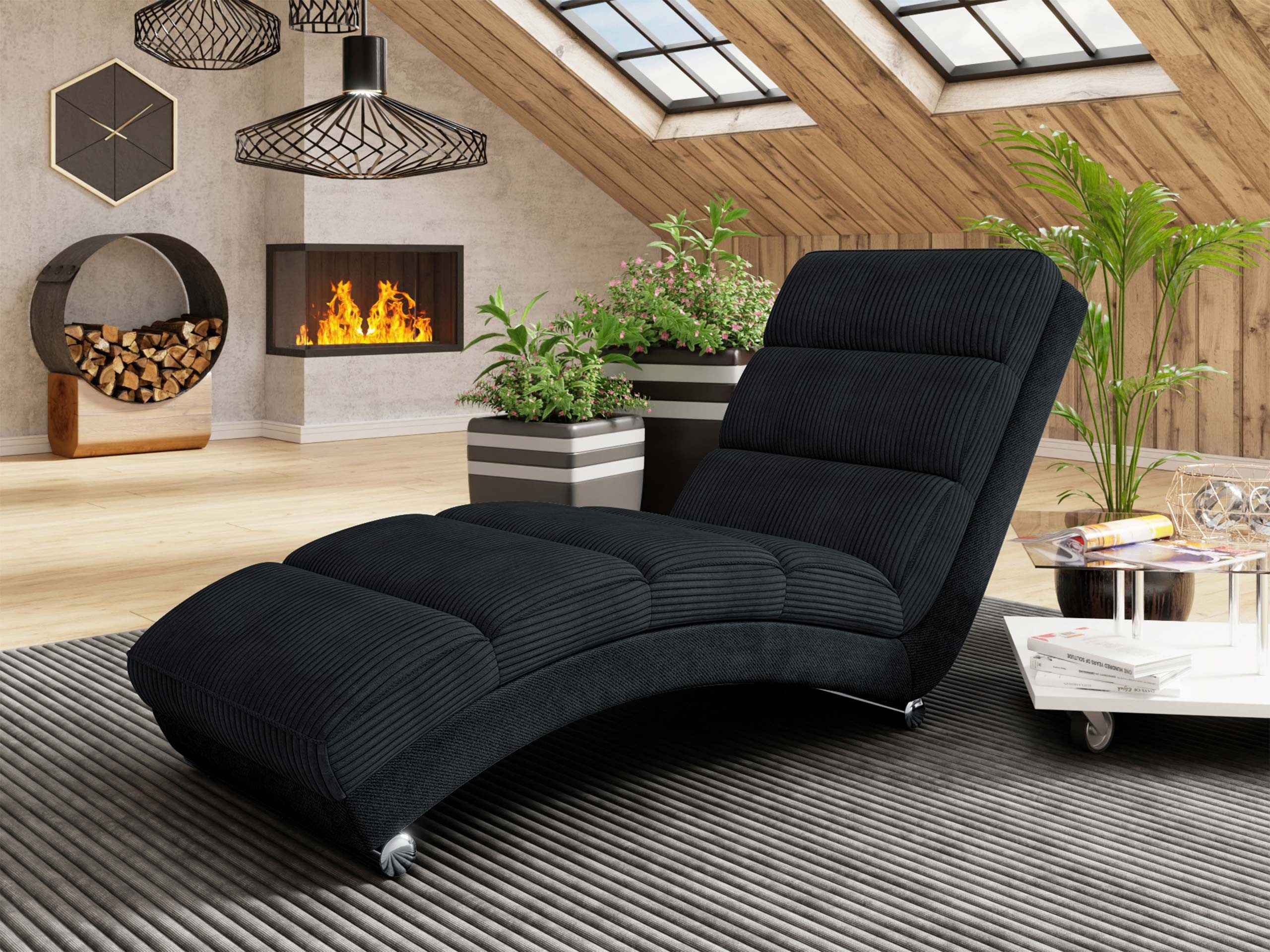 MIRJAN24 Sessel Holiday Cord, Liegesessel, Relaxliege günstig online kaufen