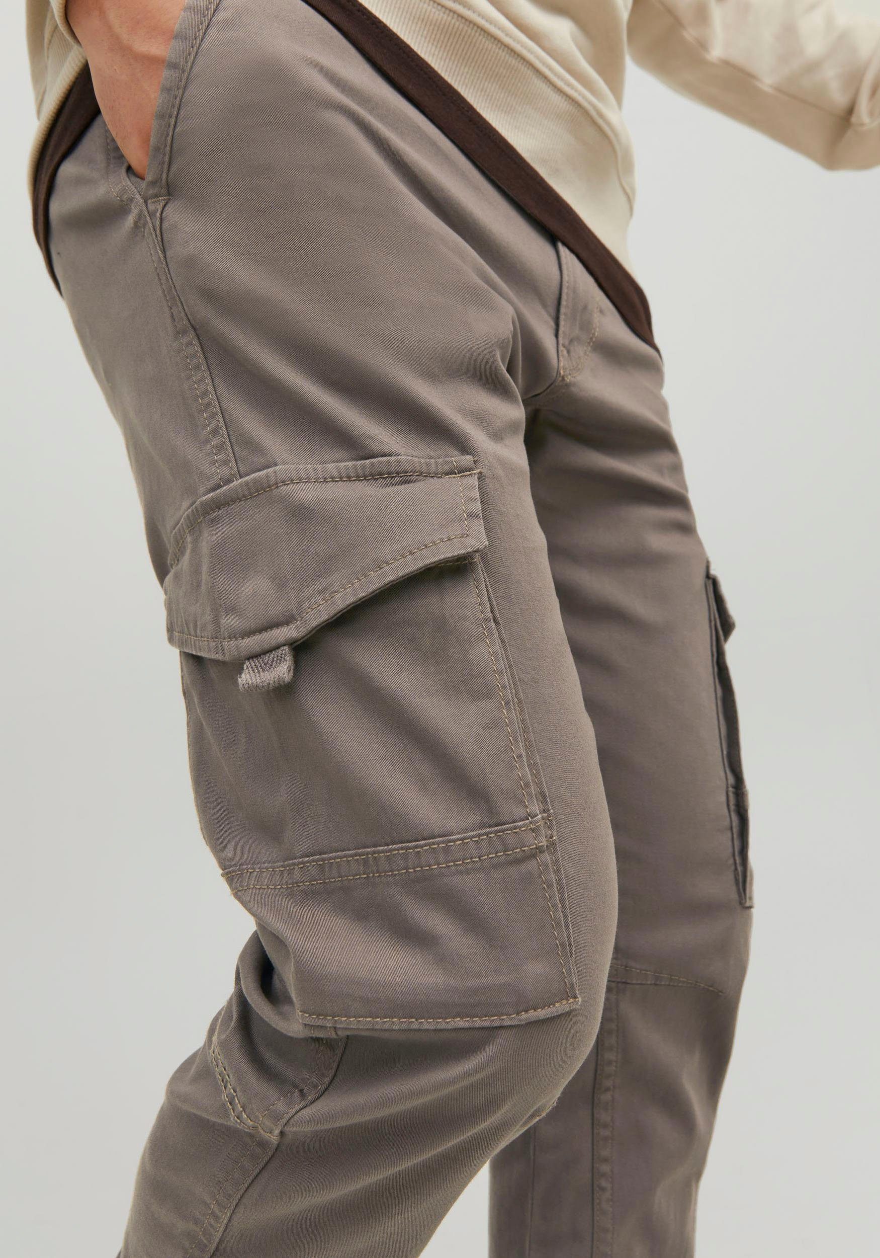 Jack & Jones Cargohose PAUL FLAKE Baumwollmischung, regular fit – Bild 4 von 5