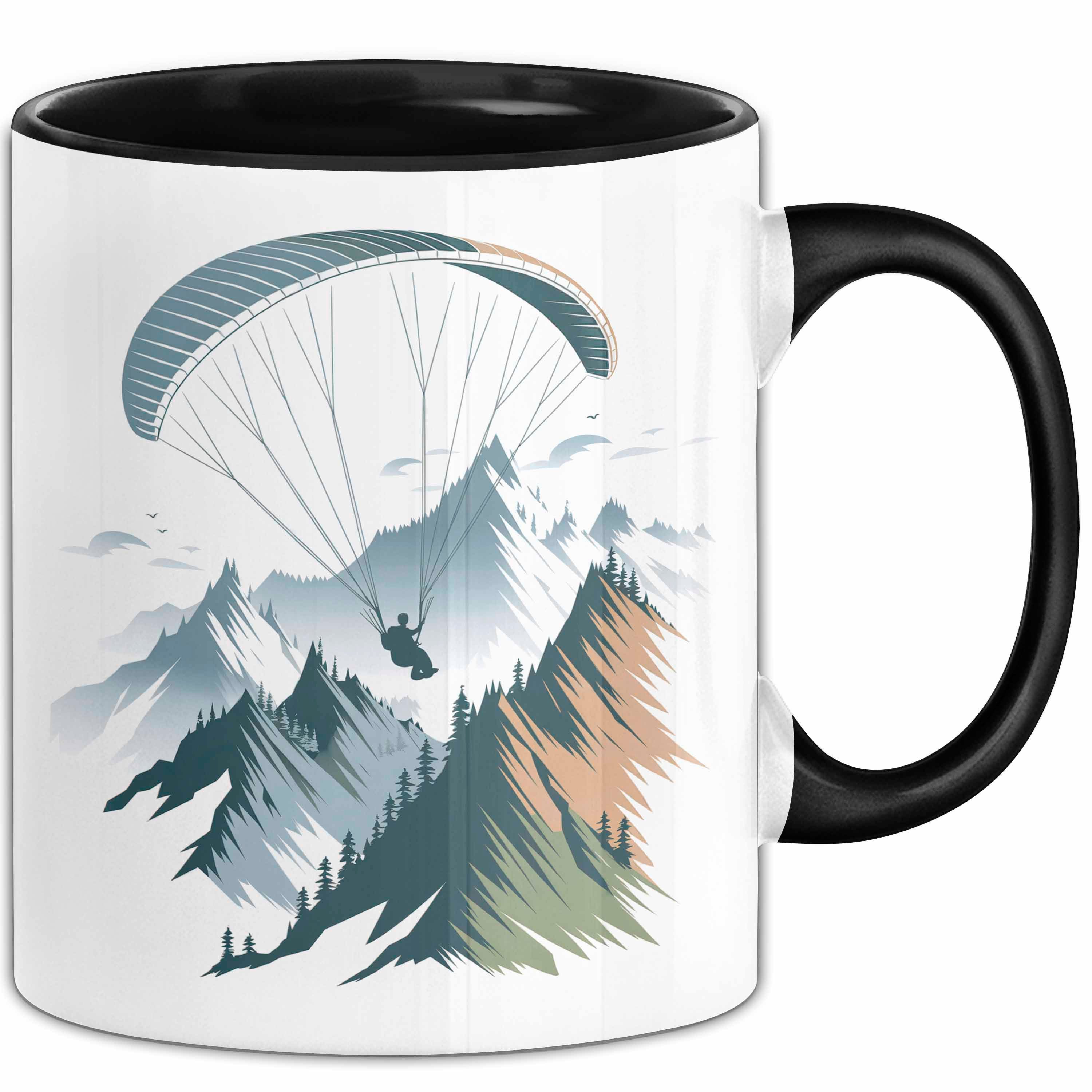 Tasse Paraglider Tasse Geschenkidee Himmelsentdecker Lustiger Geschenkidee
