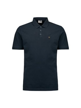 NO EXCESS Poloshirt mit Logo-Badge