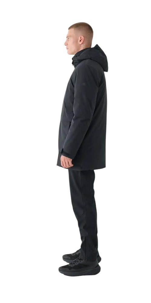 4F Funktionsjacke Übergangsjacke Technical M563 (Parka, wasserabweisend) schwarz Herren