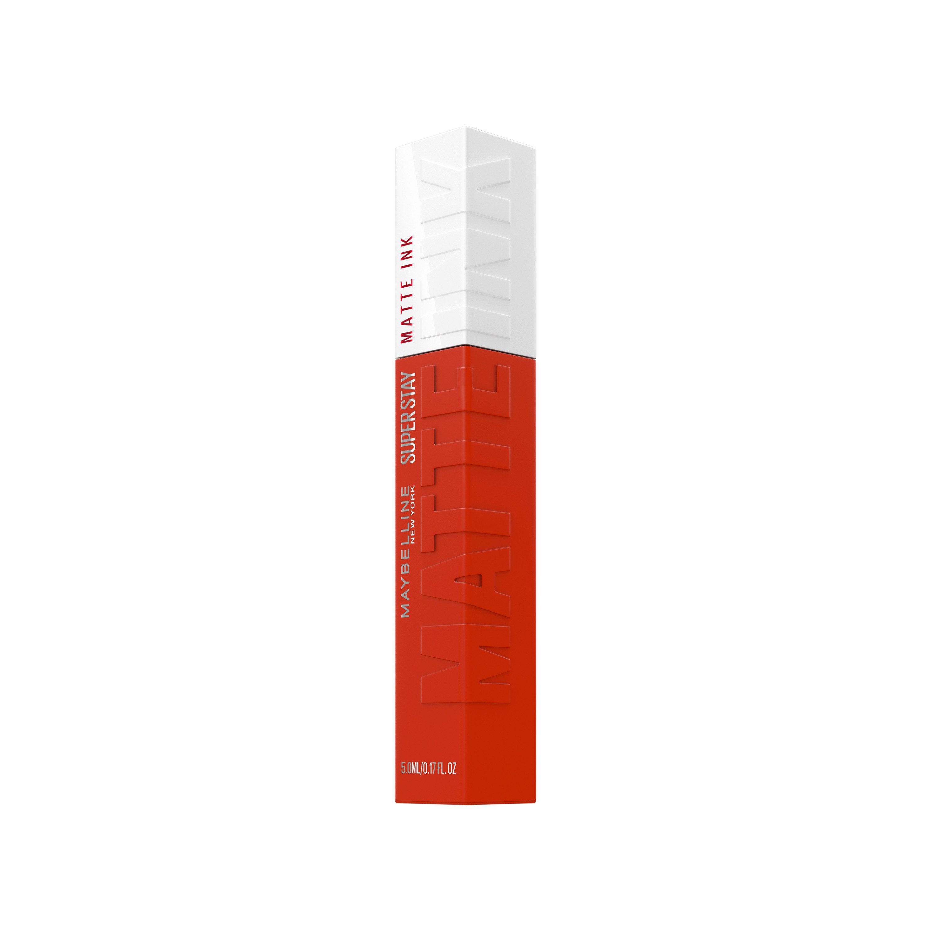 MAYBELLINE NEW YORK Lippenstift SUPER STAY MATTE INK LIPPENSTIFT, mattes Finish und hält bis zu 16 Stunden