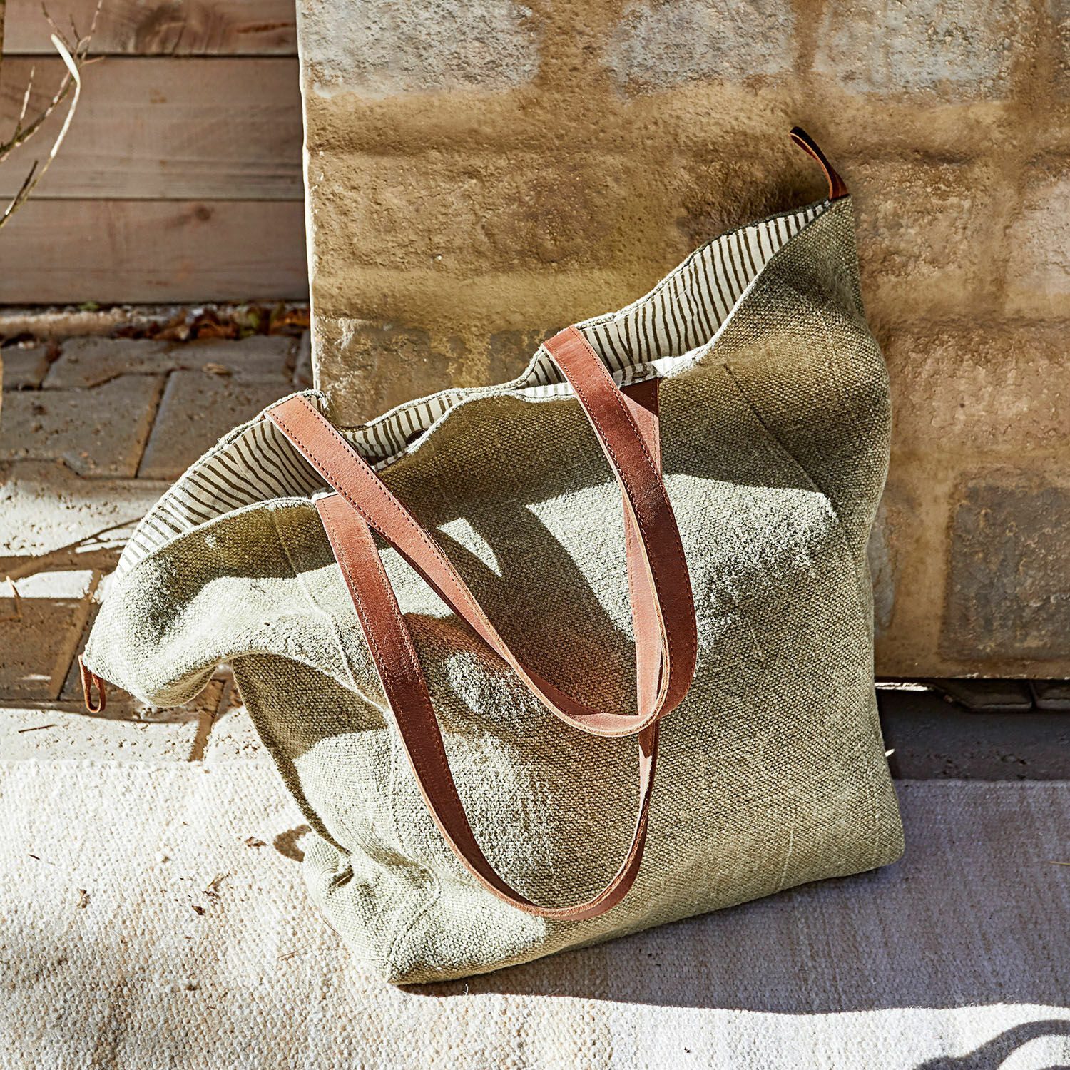 Mirabeau Handtasche Tasche Soleil grün/braun – Bild 3 von 5