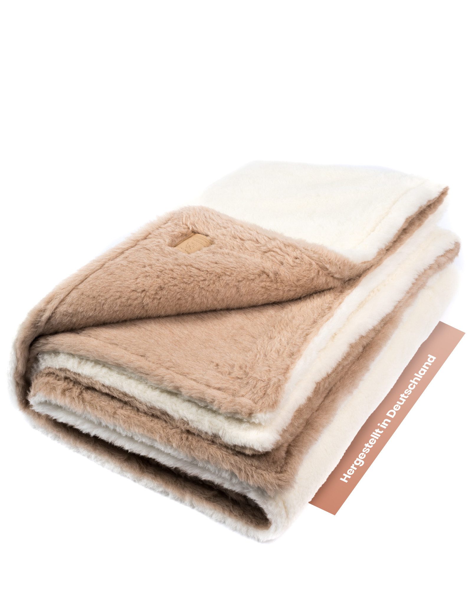 Wohndecke Voluminöse Alpakadecke La Paz aus günstig online kaufen