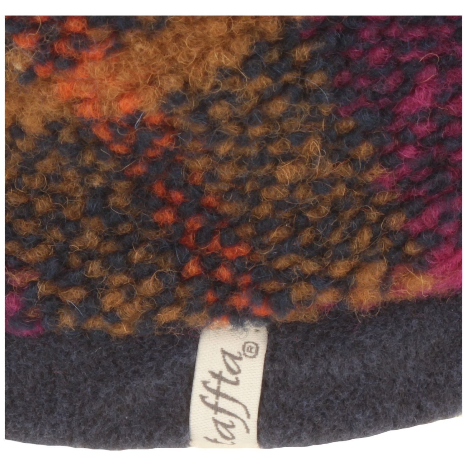 MtM Baskenmütze warme Fleece Winter-Baskenmütze mit Multicolor Wollstoff