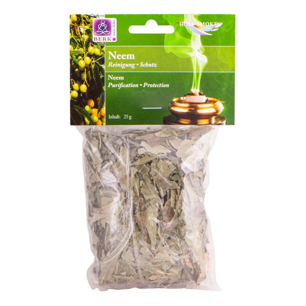 Berk Räucherstäbchen-Halter Holy Smokes - Neemblätter 25g