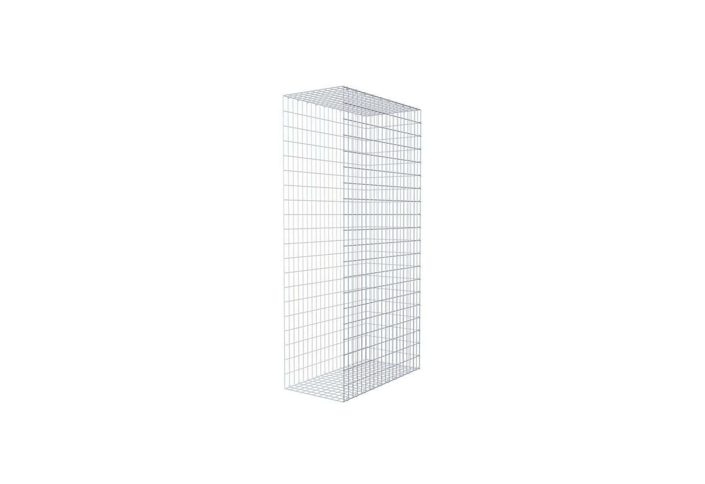 Thumbnail - Gabiona Gabionenzaun Anbaugabione Typ 2 200 cm x 100 cm x 50 cm, Maschenweite 5 cm x 10, (Anbaugabione Typ 2 200 cm x 10...