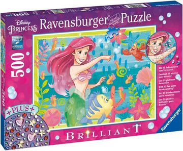 Ravensburger Puzzle Arielles Unterwasserparadies, 500 Puzzleteile, Made in Germany, FSC® - schützt Wald - weltweit