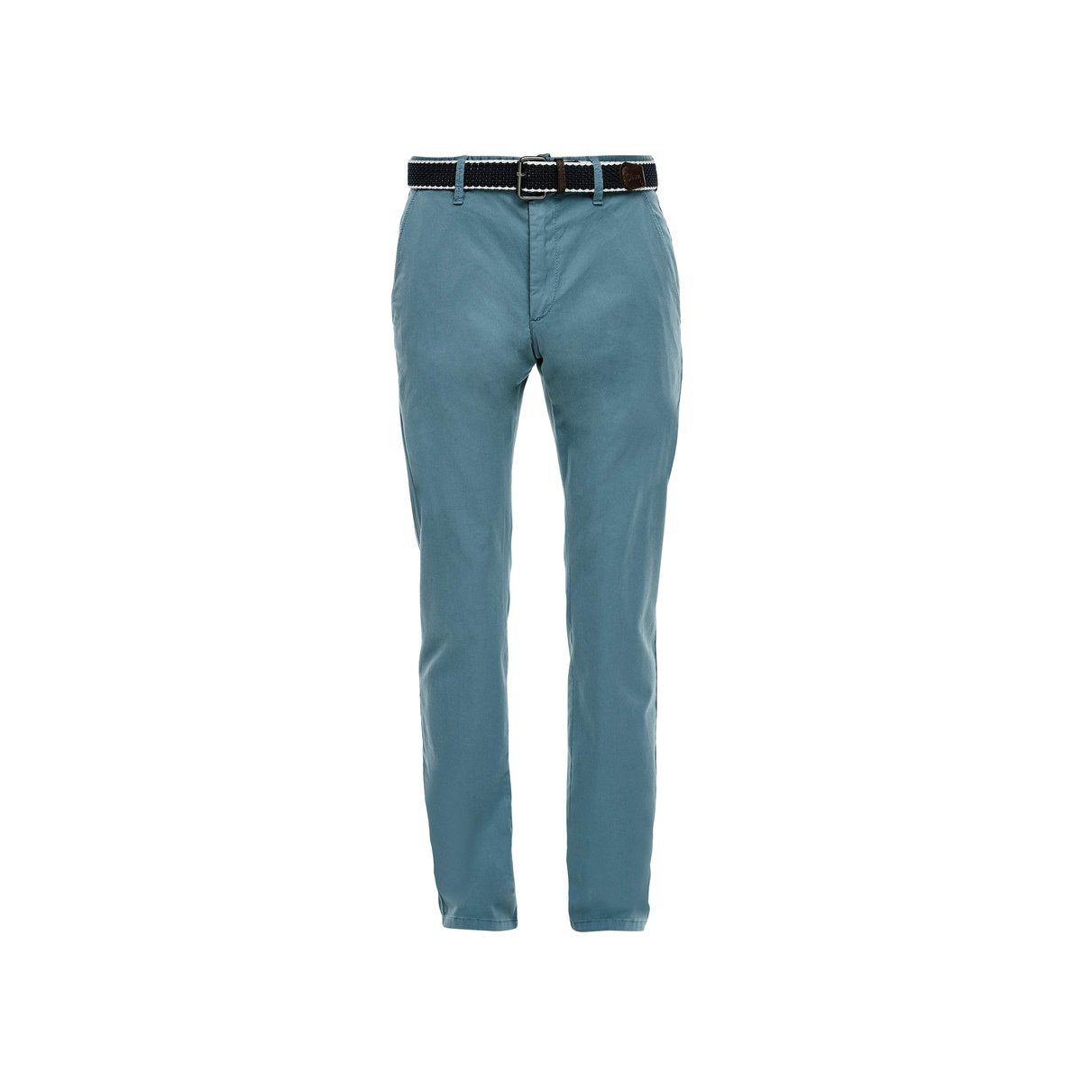 s.Oliver Stoffhose blau regular (1-tlg)