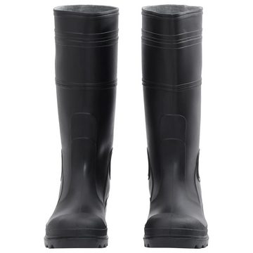 vidaXL Wathose Gummistiefel Schwarz Größe 41 PVC