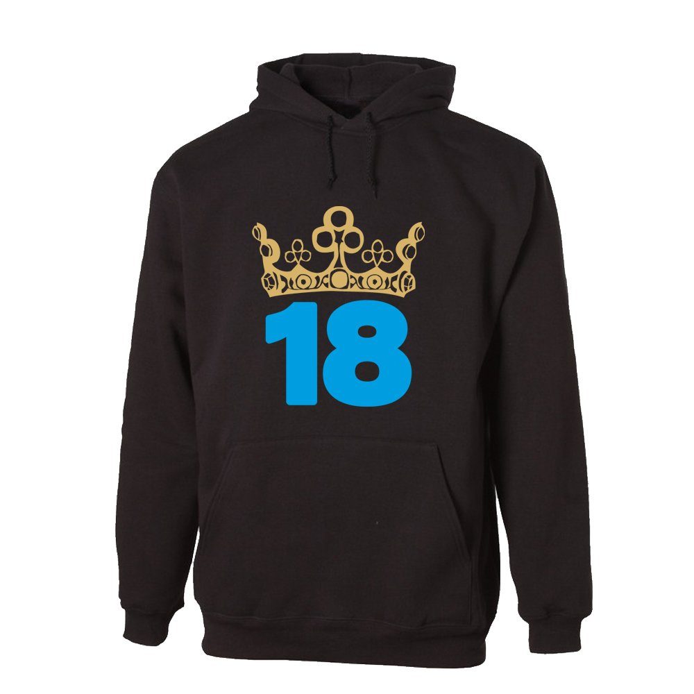 Hoodie 18 – mit Krone