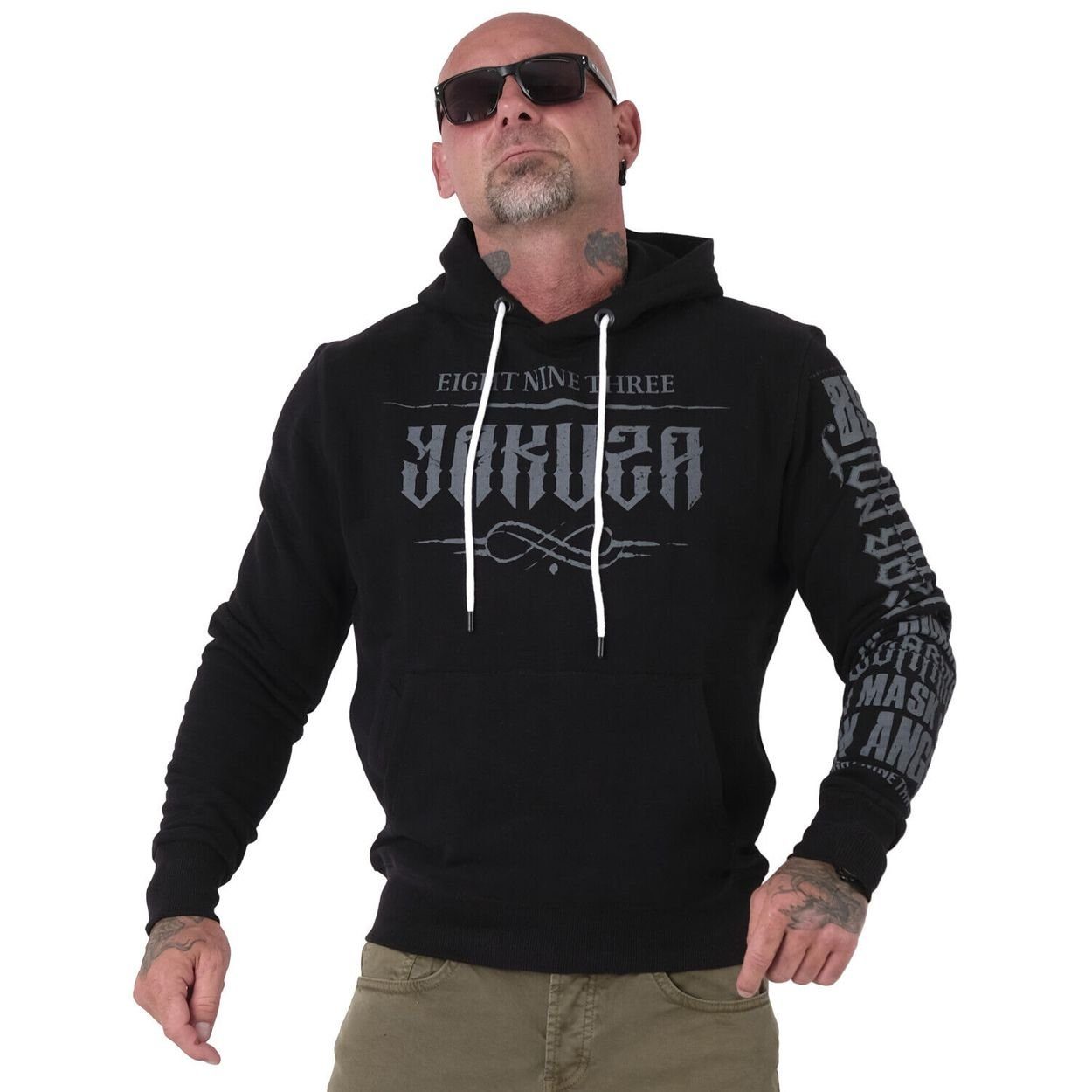 YAKUZA Kapuzenpullover Armed Clown Hoodie günstig online kaufen