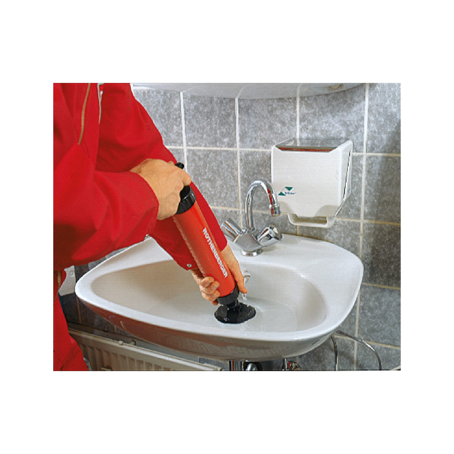 Rothenberger Pümpel ROTHENBERGER Industrial Saug-Druckreiniger RoPump, Abfluss - Reiniger