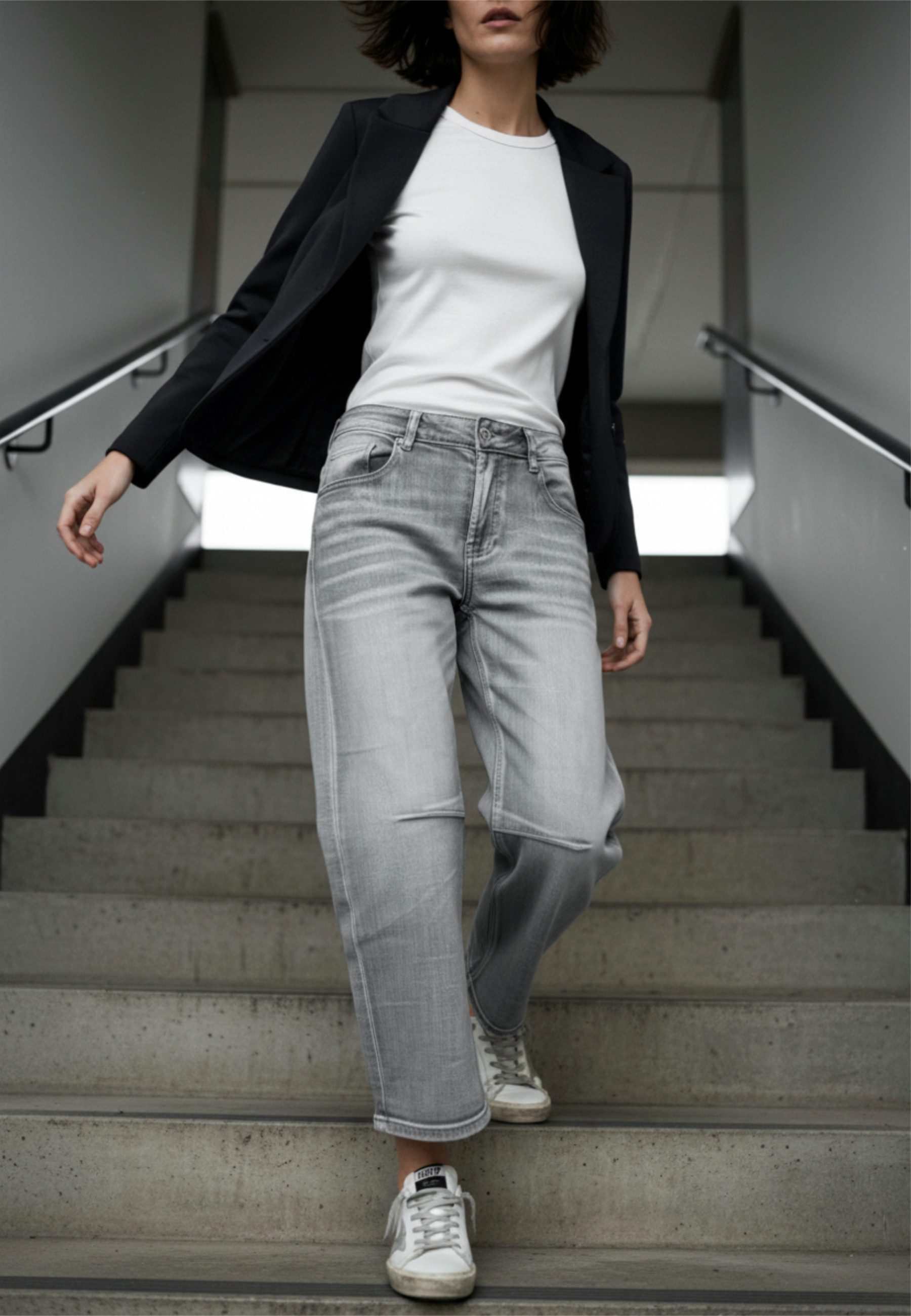 Andijamo-Fashion Stretch-Hose CALM SHAPE Barrel Fit günstig online kaufen