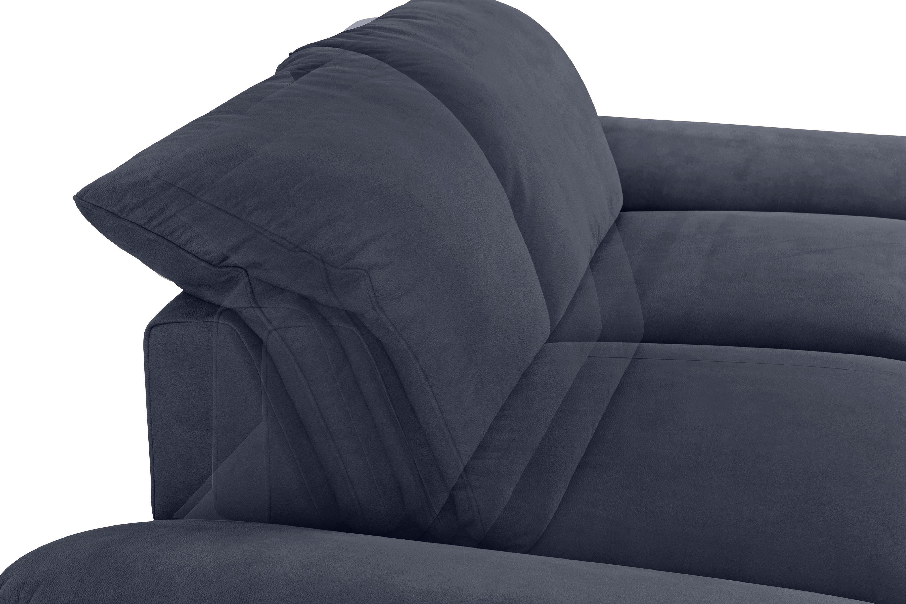 Sitztiefenverstellung, bronze 2,5-Sitzer Breite 232 pulverbeschichtet, enjoy&MORE, cm Füße W.SCHILLIG
