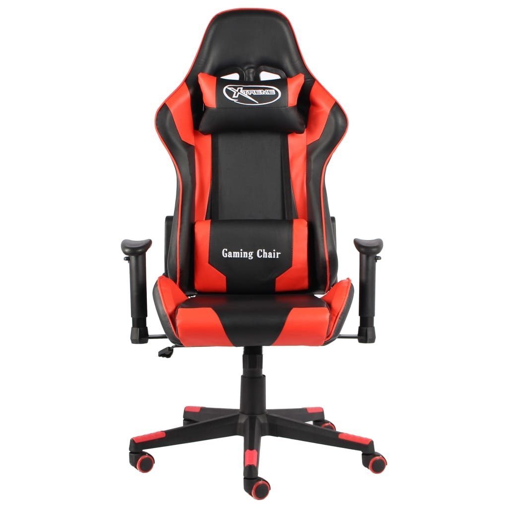 möbelando Gaming-Stuhl 3005458 (LxBxH: 69x68x133 Rot cm), in Schwarz und