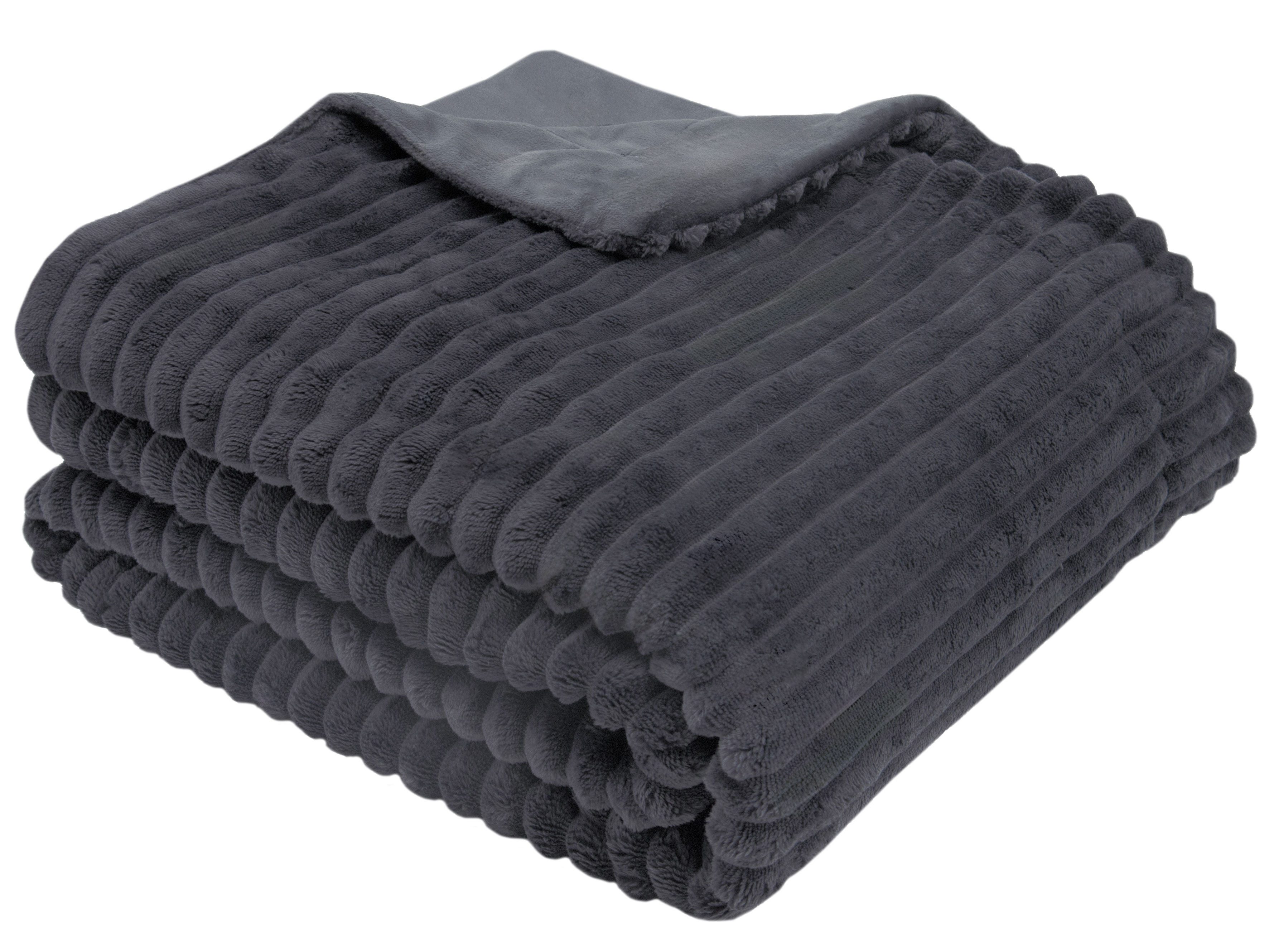 Wohndecke, ZOLLNER, Super flauschig, hochwertig, weich, günstig online kaufen