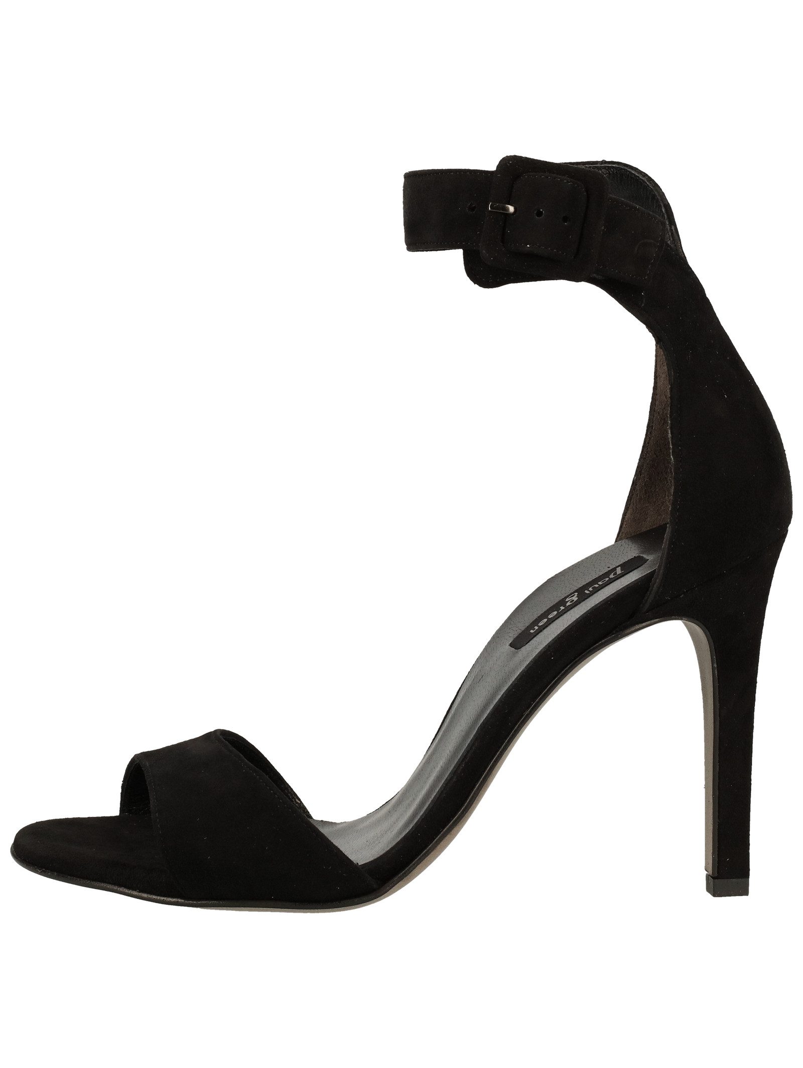 Paul Green Sandalen Veloursleder . High-Heel-Sandalette