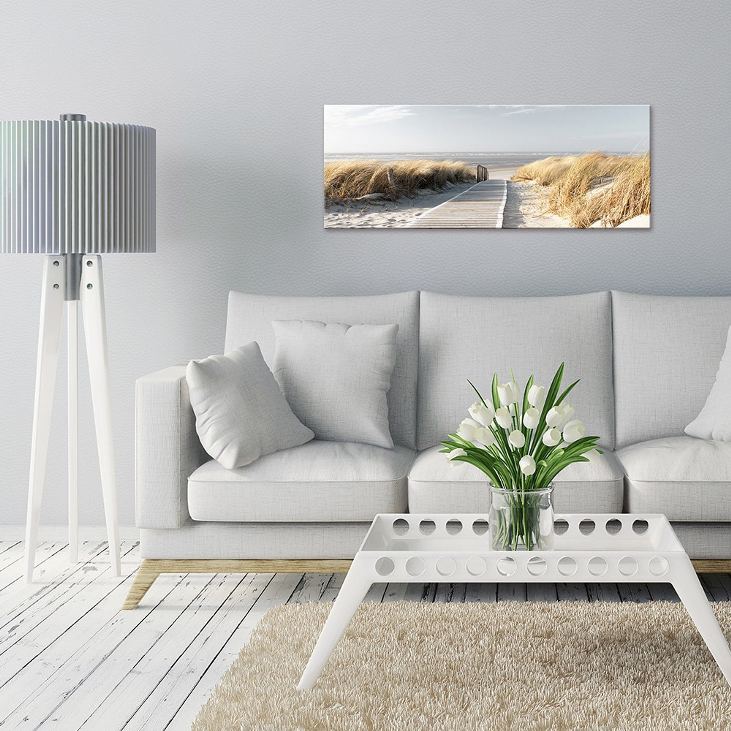 artissimo Glasbild Glasbild 80x30cm Bild aus günstig online kaufen