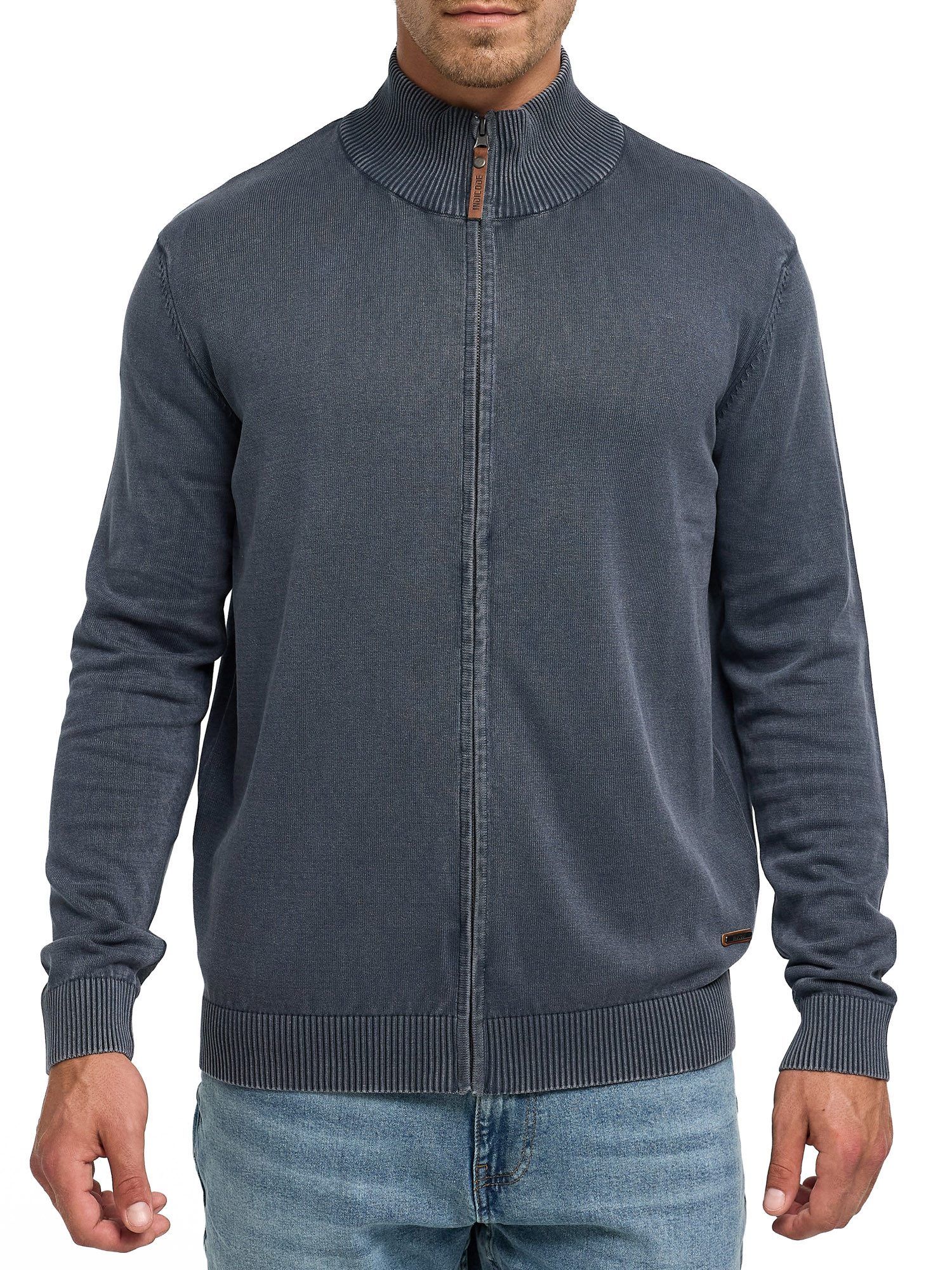 INDICODE Strickjacke INArkmill cardigan Baumwolle, regular fit