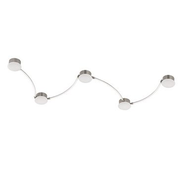 Home4Living LED Deckenleuchte Deckenlampe 5 flammig 35W modern Wohnzimmerlampe, inkl. Leuchtmittel, dimmbar durch Lichtschalter