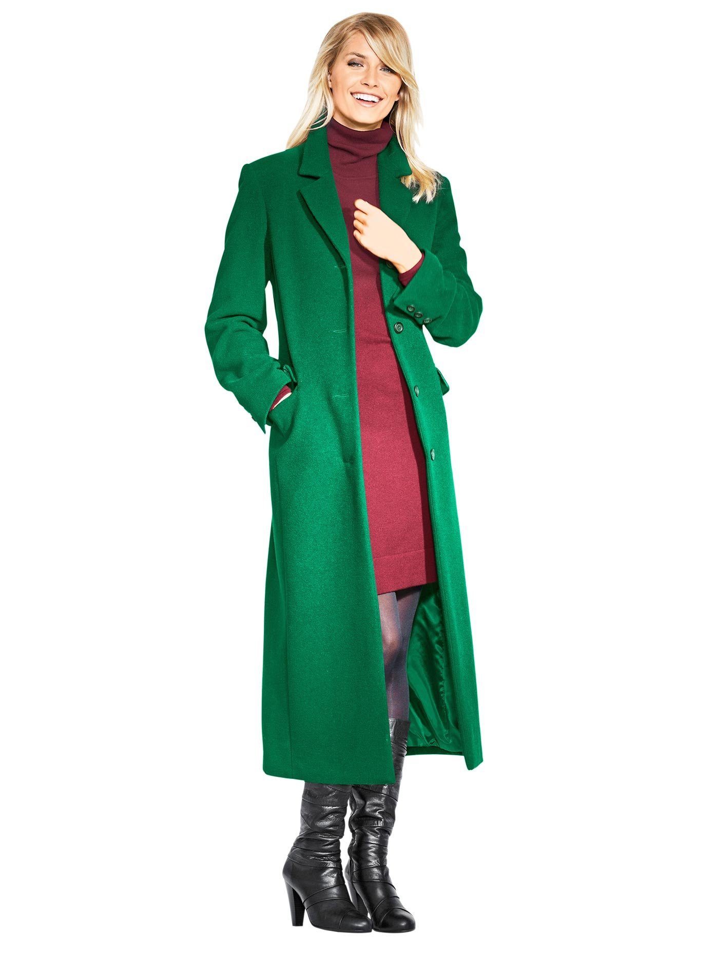 Grüne Wollmäntel für Damen online kaufen | OTTO