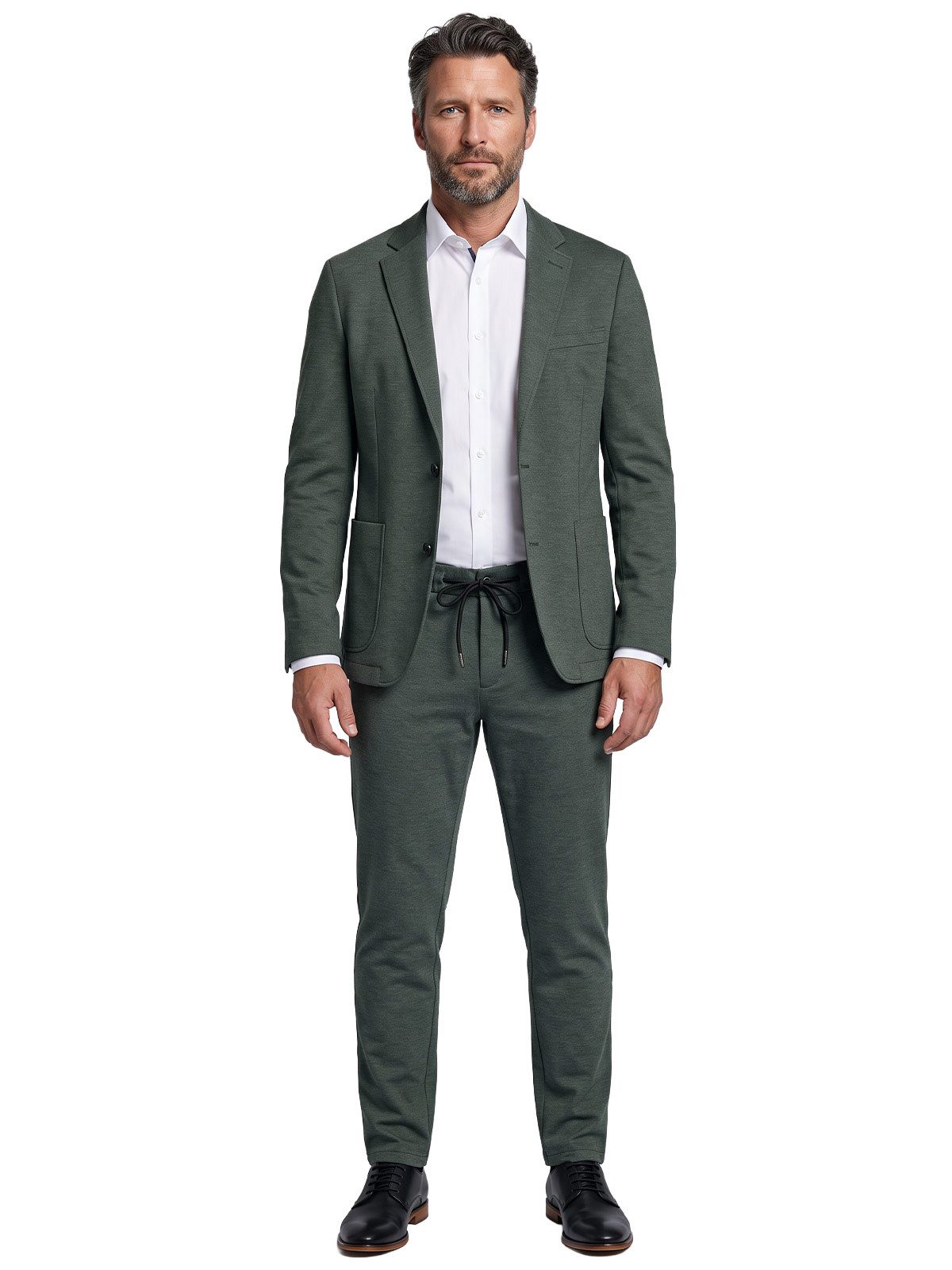 Engbers Anzughose Herren Hochelastische Anzug-Hose, Khaki