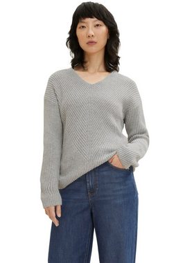 TOM TAILOR V-Ausschnitt-Pullover